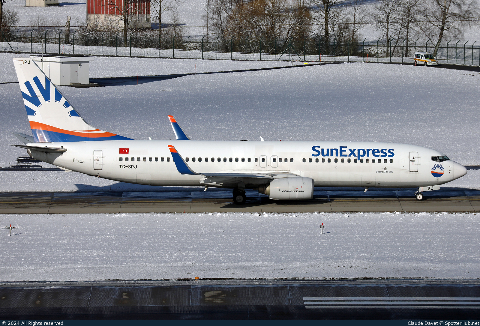 Photo of TC-SPJ - Boeing 737-82R operated by SunExpress
