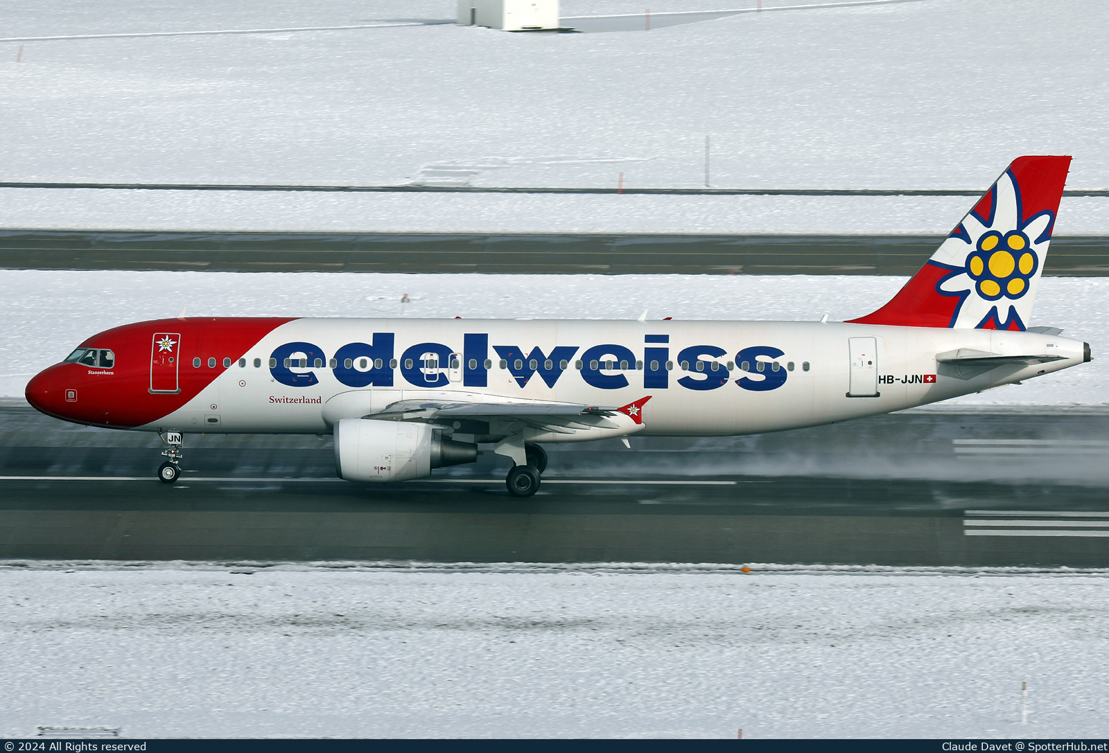 Photo of HB-JJN - Airbus A320-214 operated by Edelweiss Air