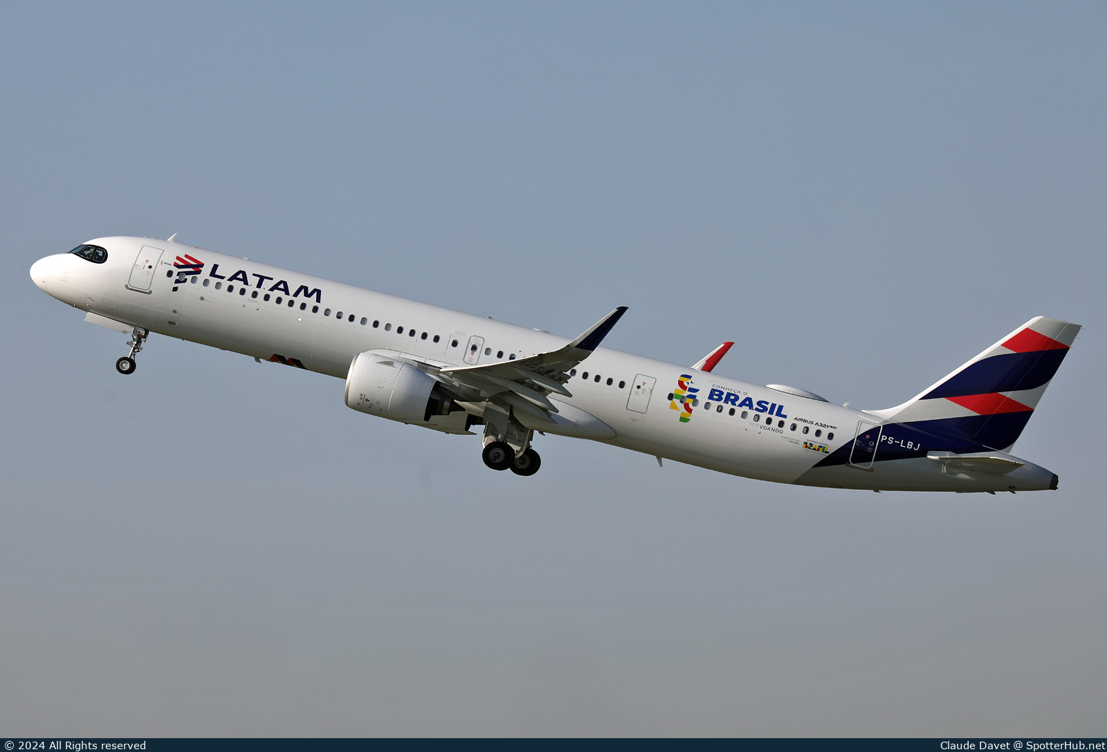 Photo of PS-LBJ - Airbus A321-271NX operated by LATAM Airlines Brasil