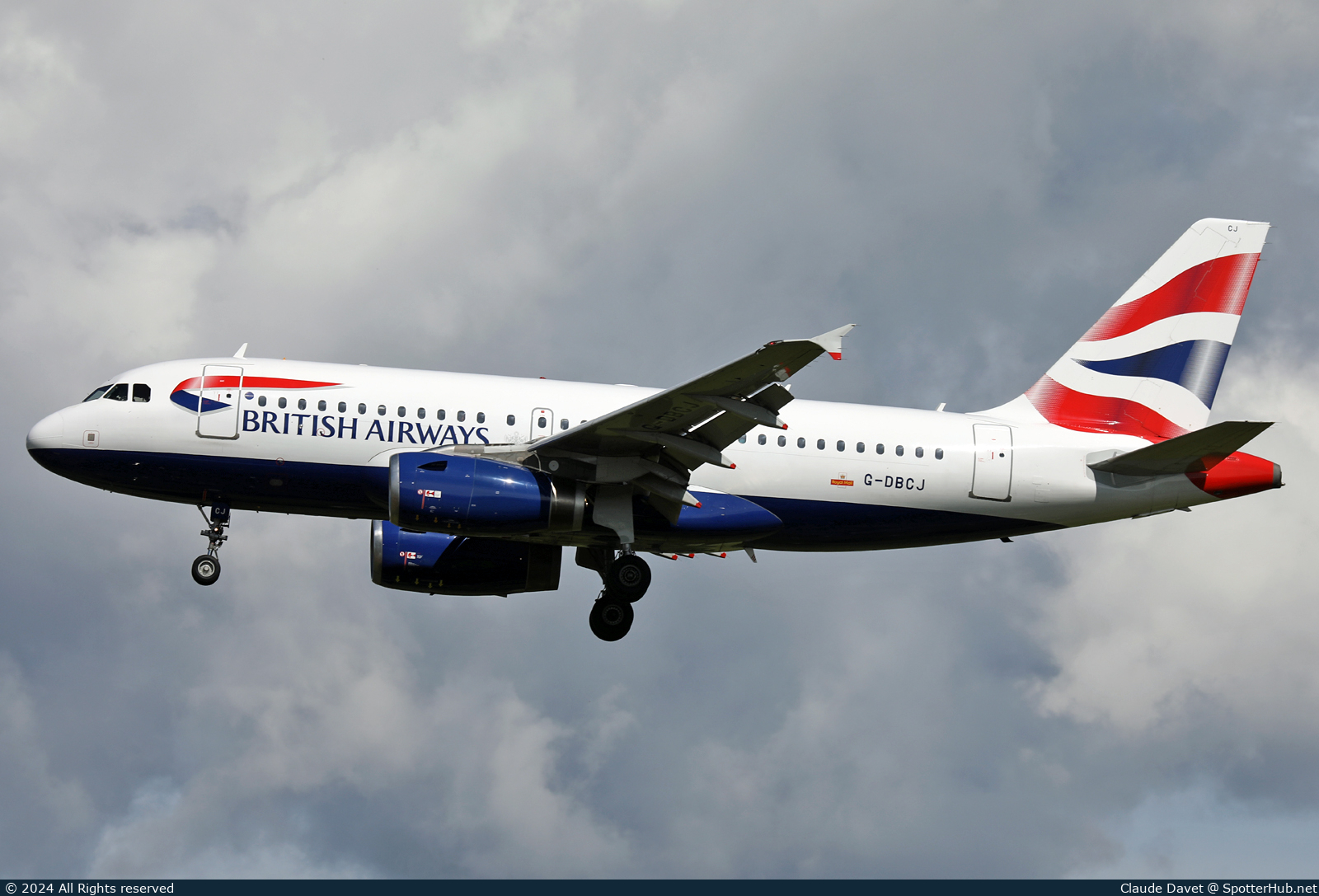 Photo of G-DBCJ - Airbus A319-131 operated by British Airways
