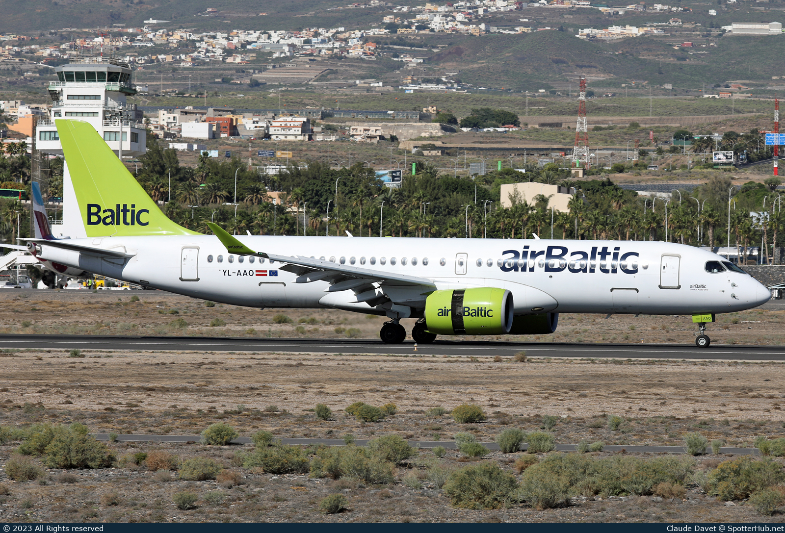 Photo of YL-AAO - Airbus A220-300 operated by airBaltic