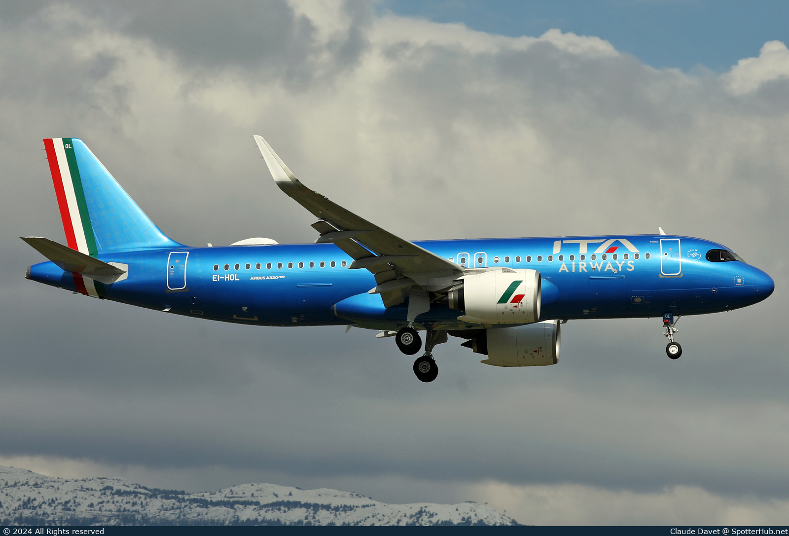 Photo of EI-HOL - Airbus A320-272N operated by ITA Airways