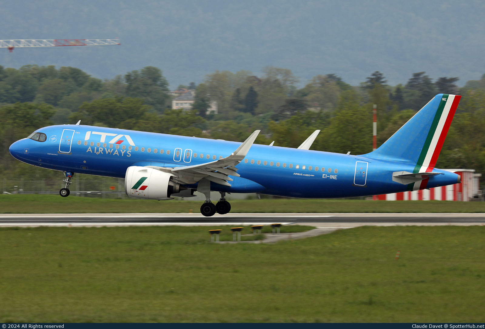 Photo of EI-INE - Airbus A320-272N operated by ITA Airways