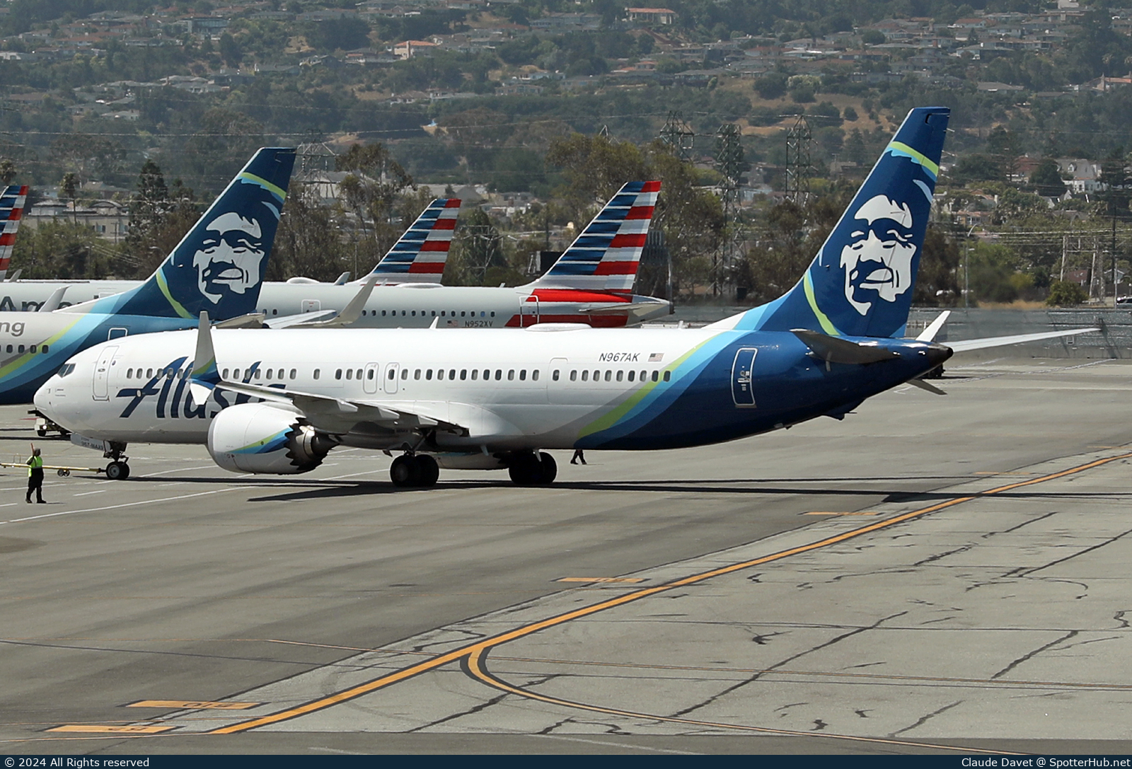 Photo of N967AK - Boeing 737 MAX 9 operated by Alaska Airlines
