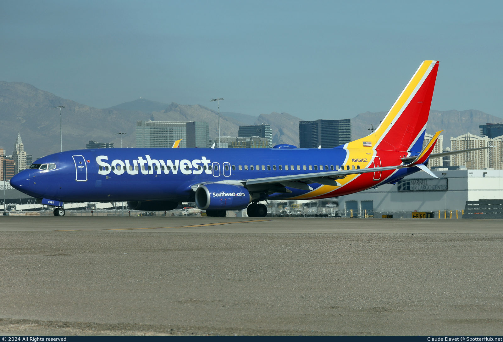 Photo of N8560Z - Boeing 737-8H4 operated by Southwest Airlines
