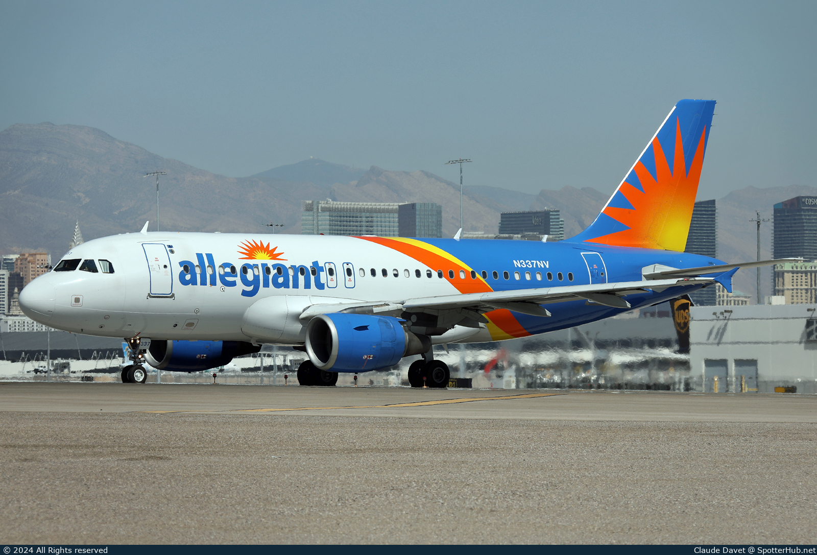 Photo of N337NV - Airbus A319-111 operated by Allegiant Air