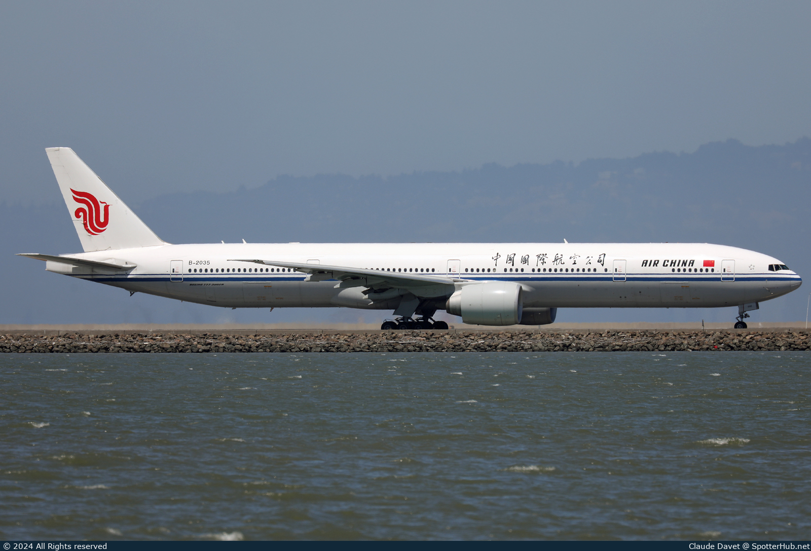 Photo of B-2035 - Boeing 777-39L(ER) operated by Air China