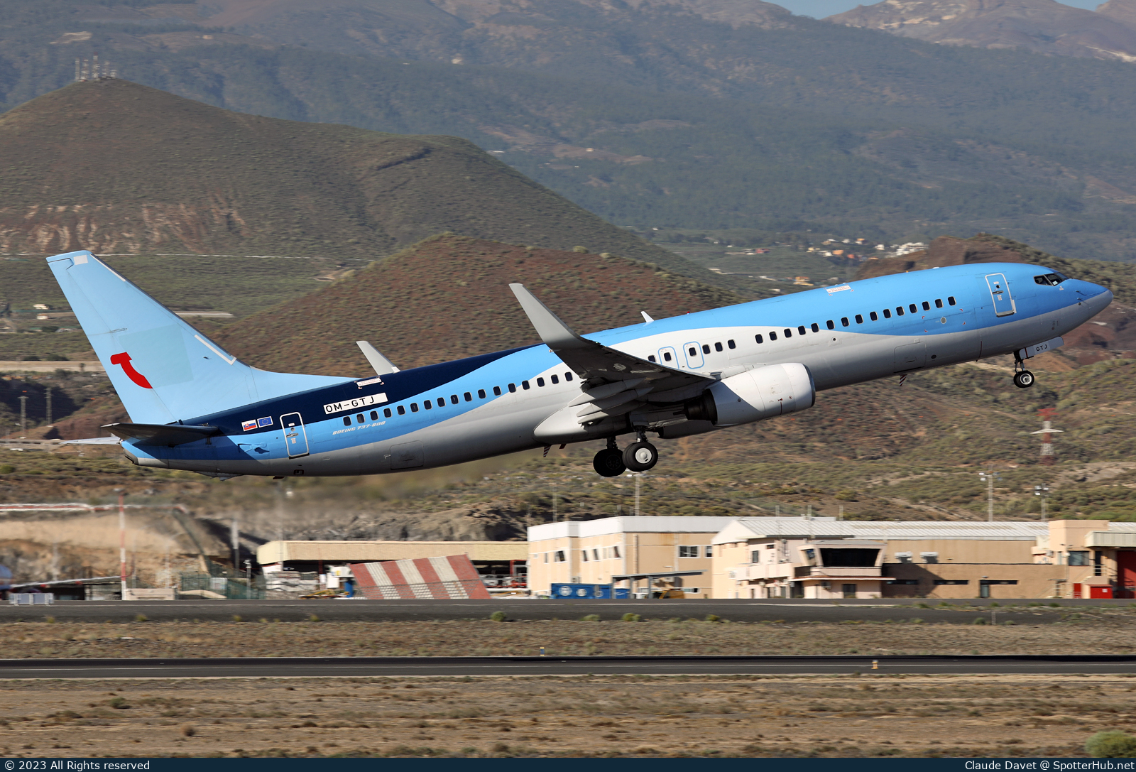 Photo of OM-GTJ - Boeing 737-8K5 operated by Go2Sky