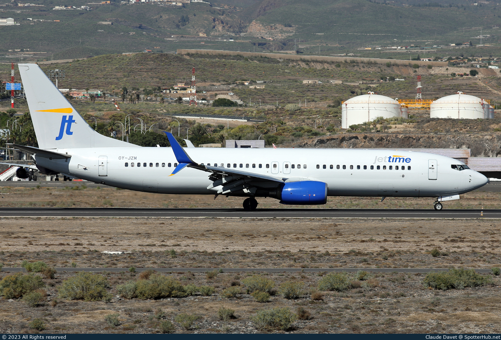 Photo of OY-JZM - Boeing 737-8K5 operated by Jettime