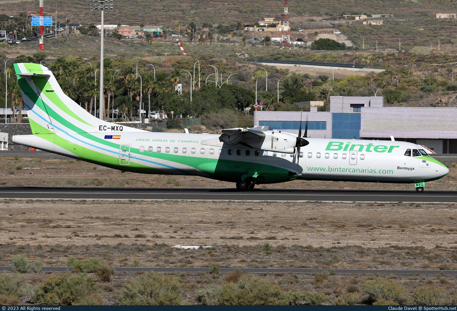 Photo of EC-MXQ - ATR 72-600 operated by Binter Canarias (opb Canair)