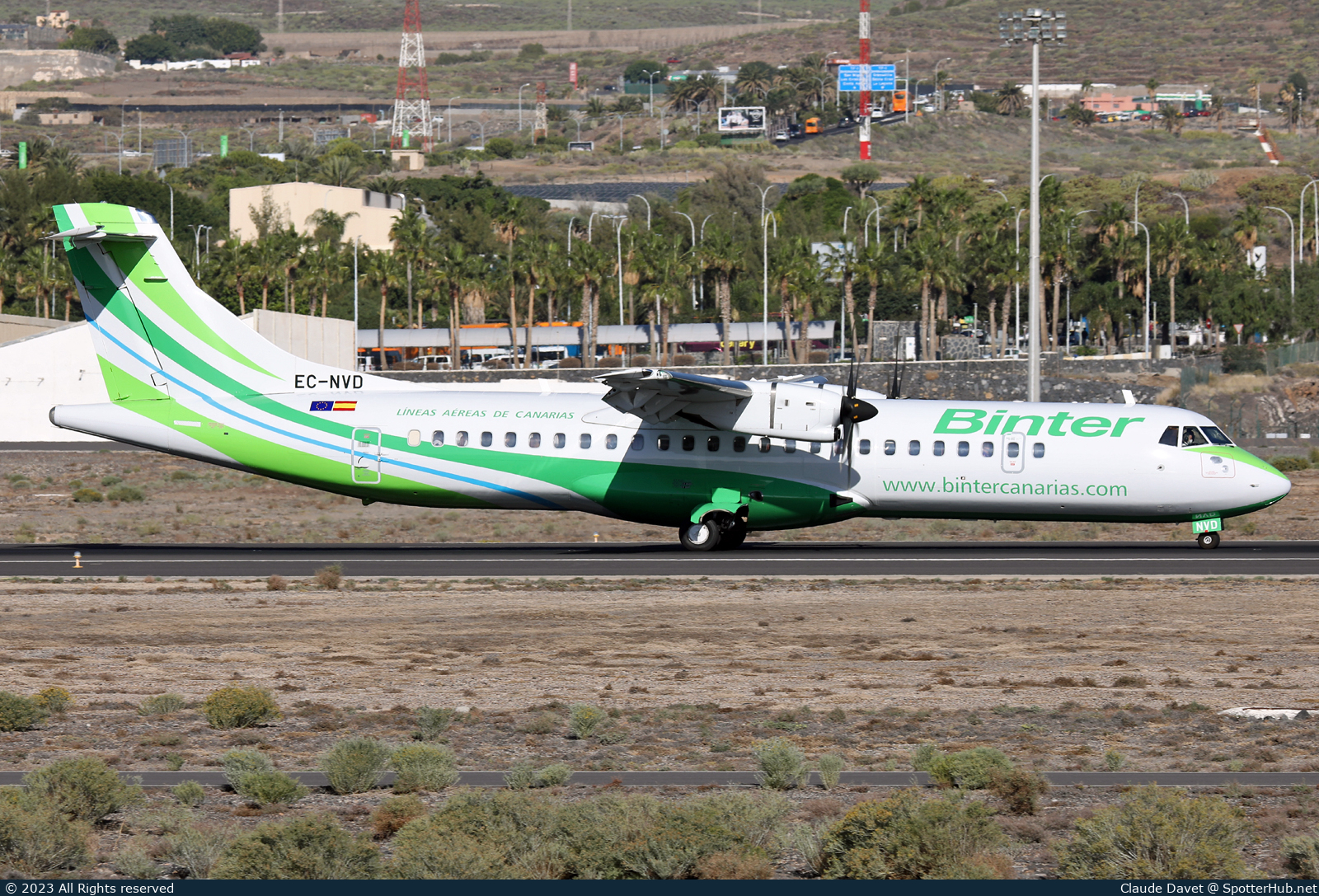 Photo of EC-NVD - ATR 72-600 operated by Binter Canarias (opb Naysa)