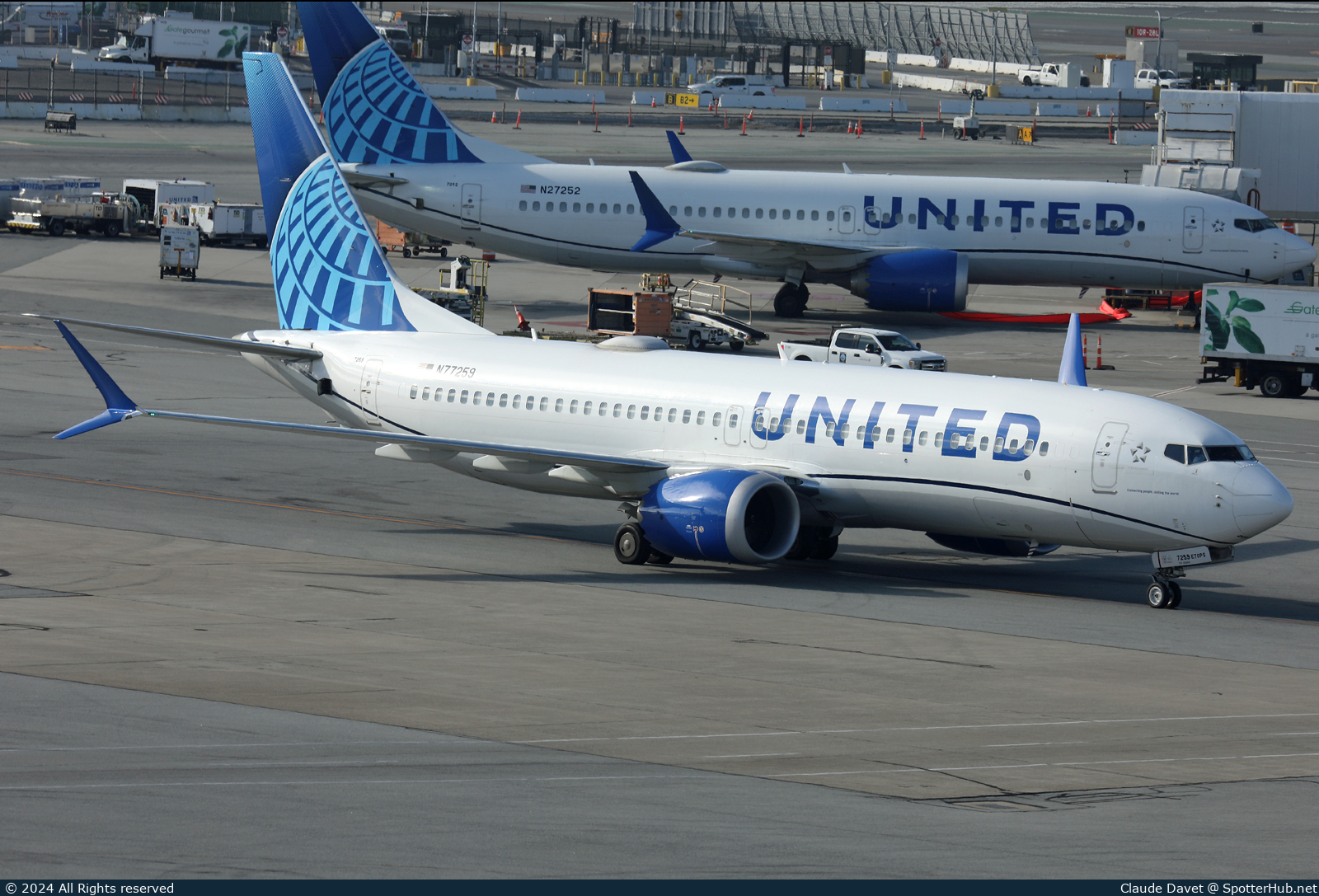 Photo of N77259 - Boeing 737 MAX 8 operated by United Airlines