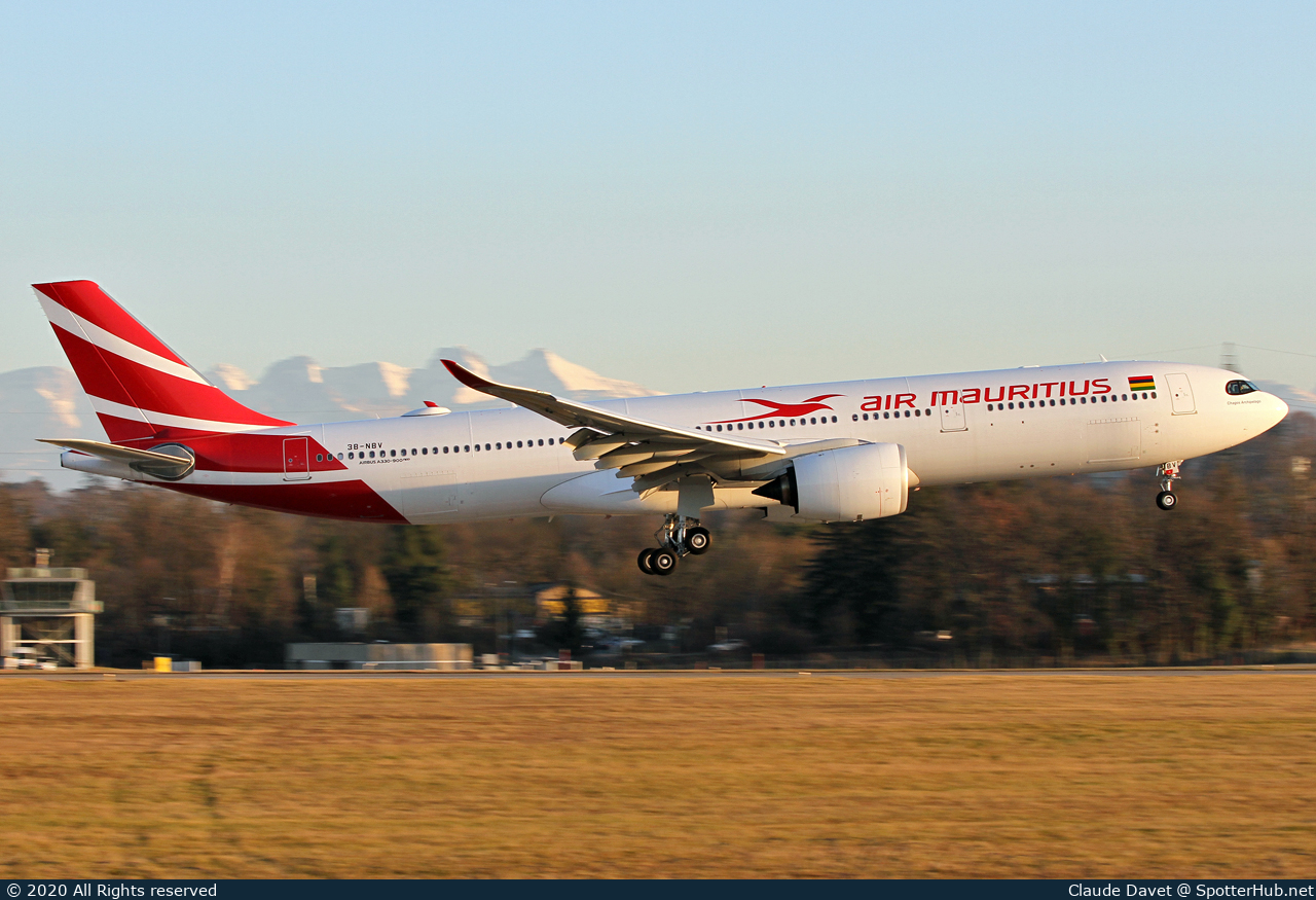 Photo of 3B-NBV - Airbus A330-941 operated by Air Mauritius
