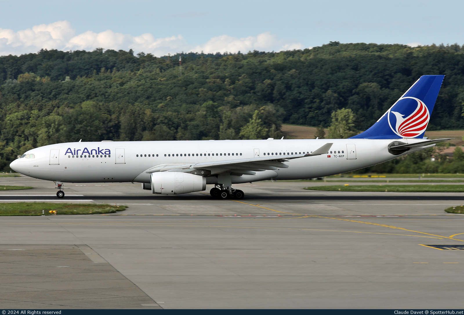 Photo of TC-NYP - Airbus A330-243 operated by Air Anka