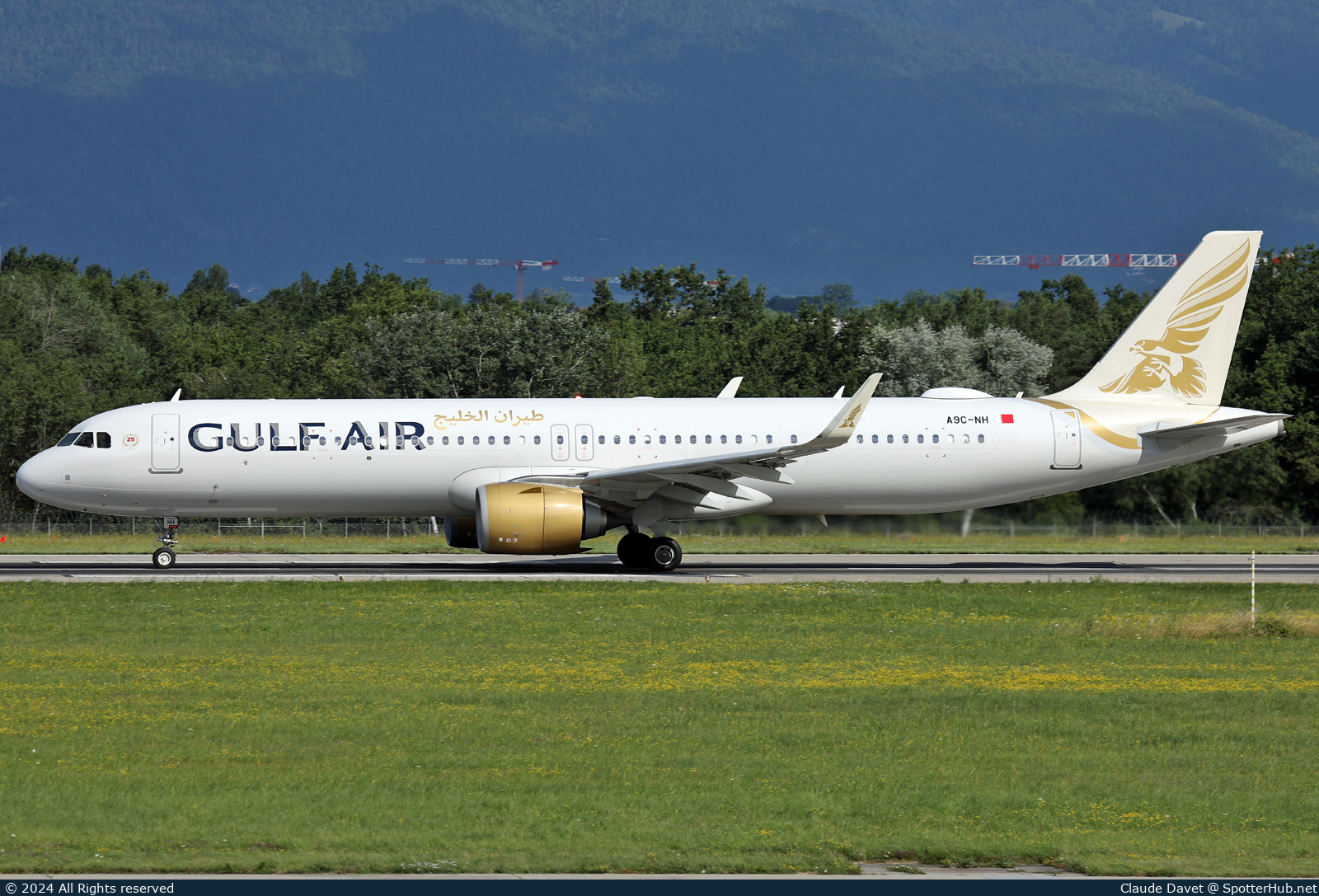 Photo of A9C-NH - Airbus A321-253NX operated by Gulf Air