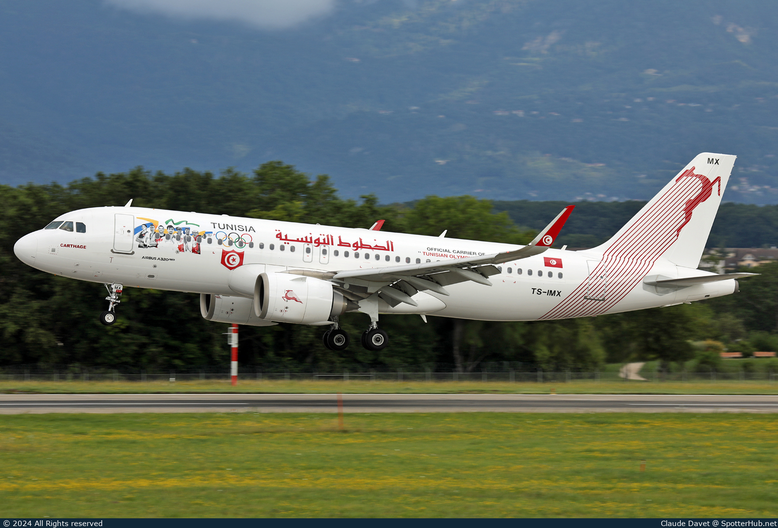 Photo of TS-IMX - Airbus A320-251N operated by Tunisair
