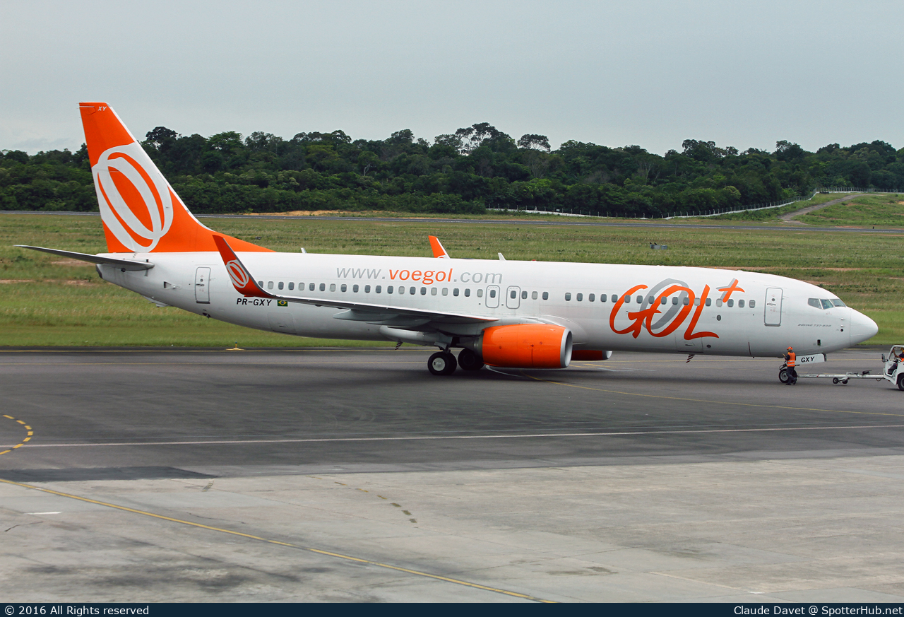 Photo of PR-GXY - Boeing 737-8EH operated by GOL Linhas Aéreas