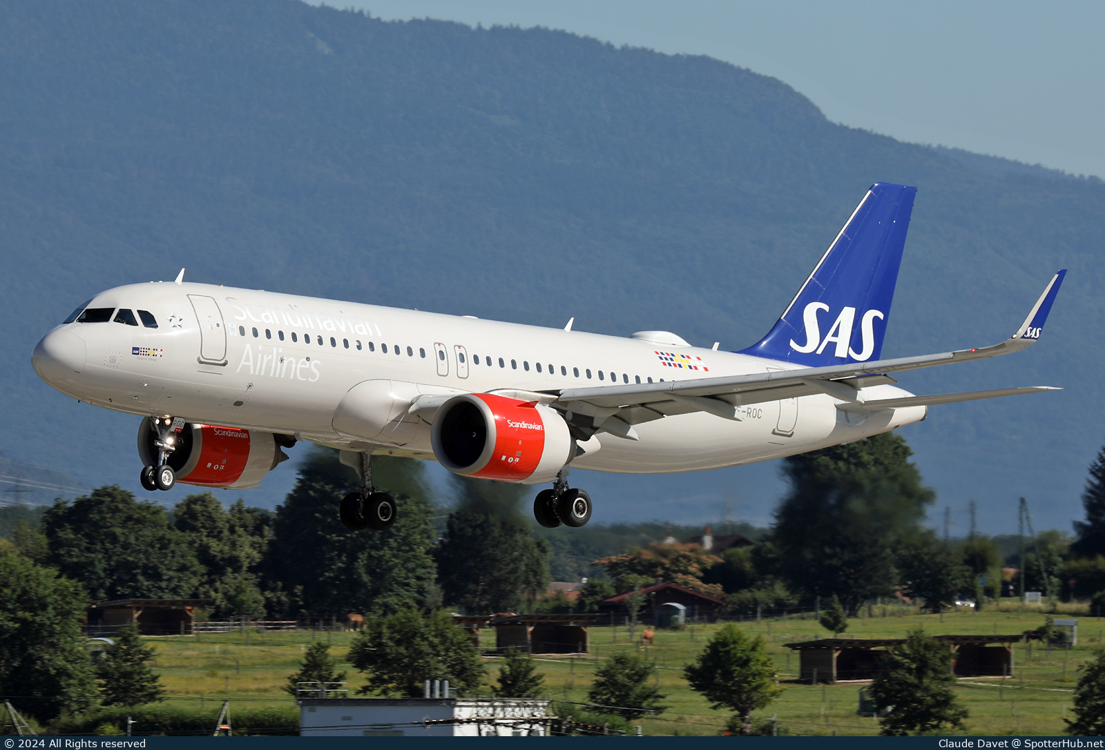 Photo of SE-ROC - Airbus A320-251N operated by SAS Scandinavian Airlines