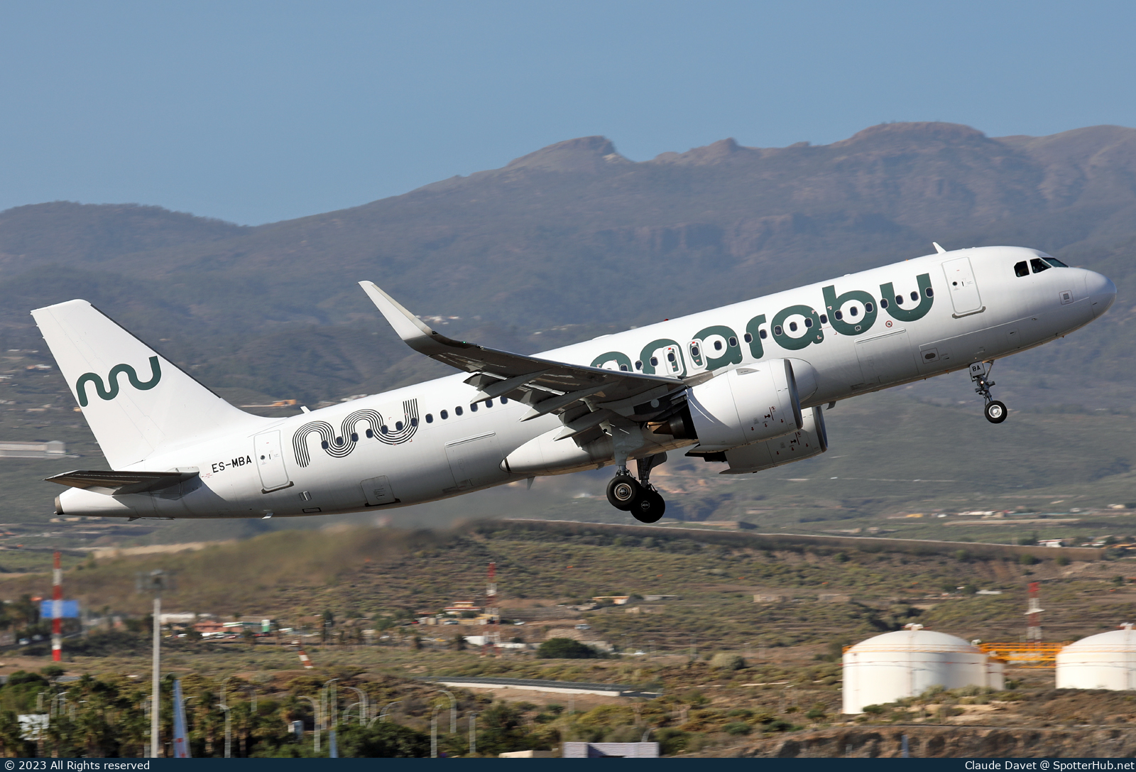 Photo of ES-MBA - Airbus A320-271N operated by Marabu Airlines
