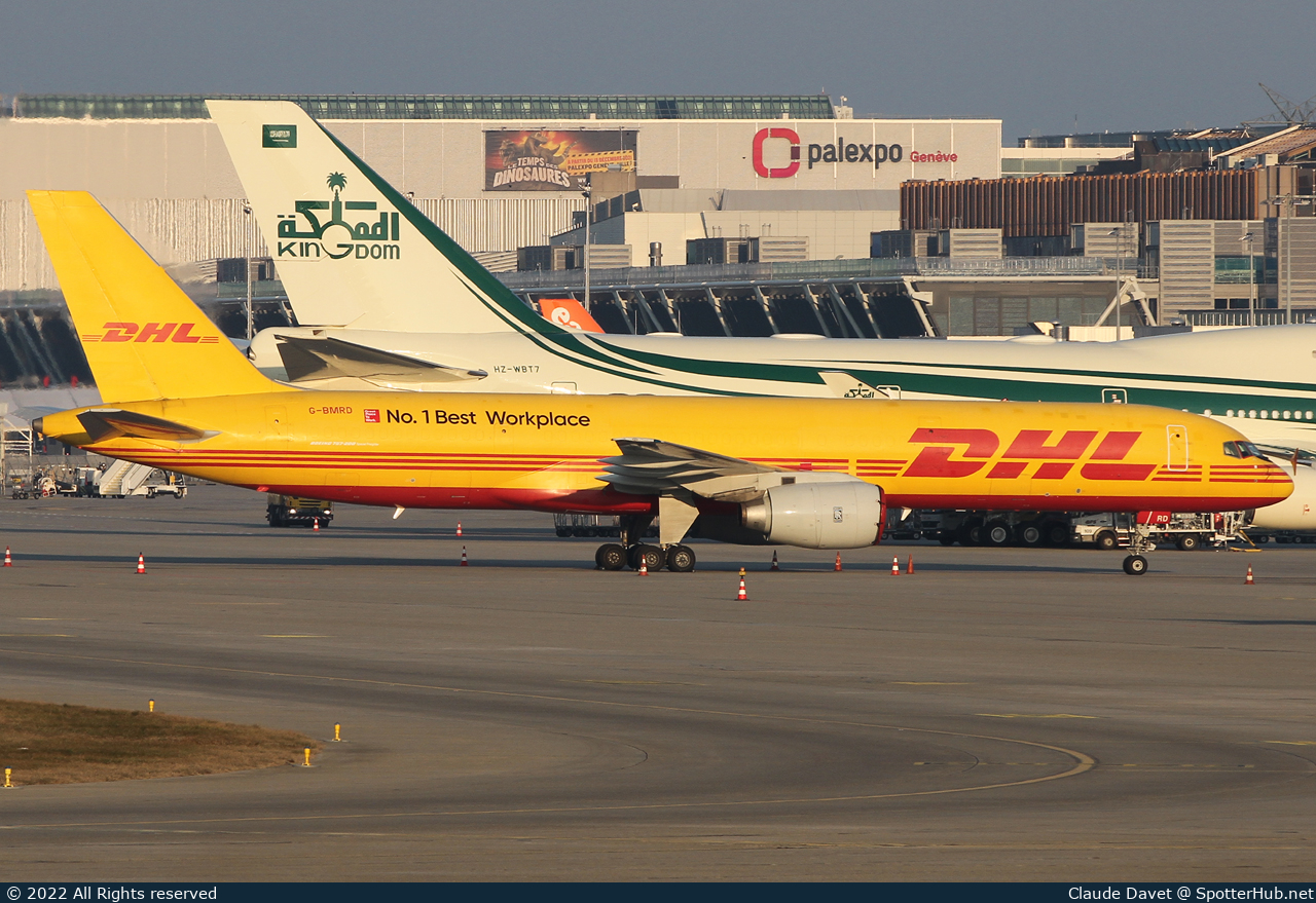 Photo of G-BMRD - Boeing 757-236(SF) operated by DHL Air