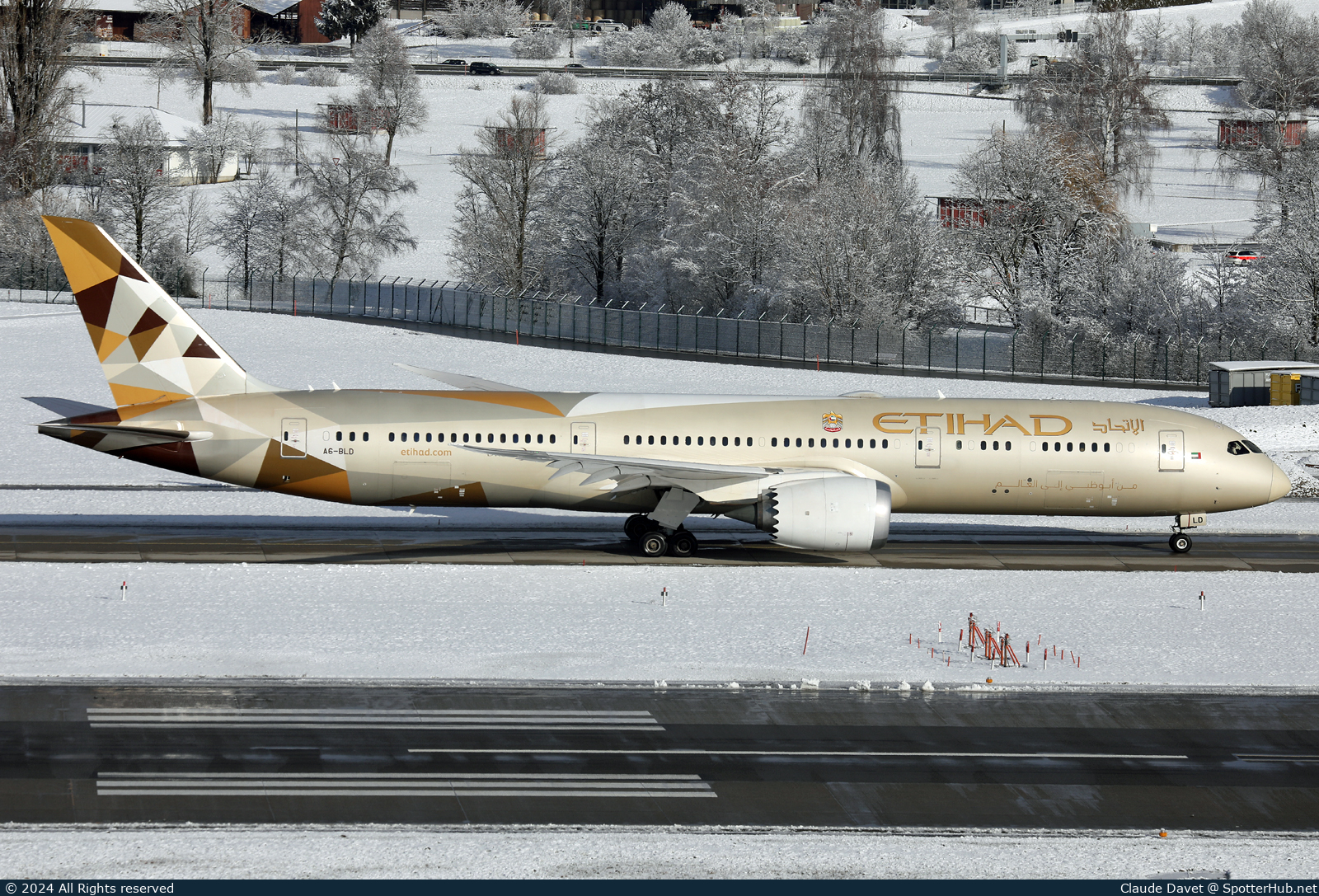 Photo of A6-BLD - Boeing 787-9 Dreamliner operated by Etihad Airways