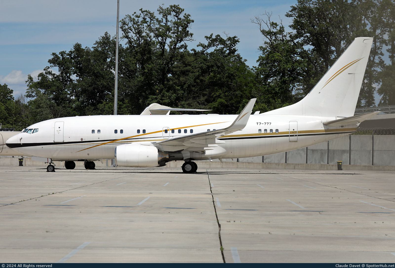 Photo of T7-777 - Boeing 737-7EG(BBJ) operated by Asian Corporate Aviation Management