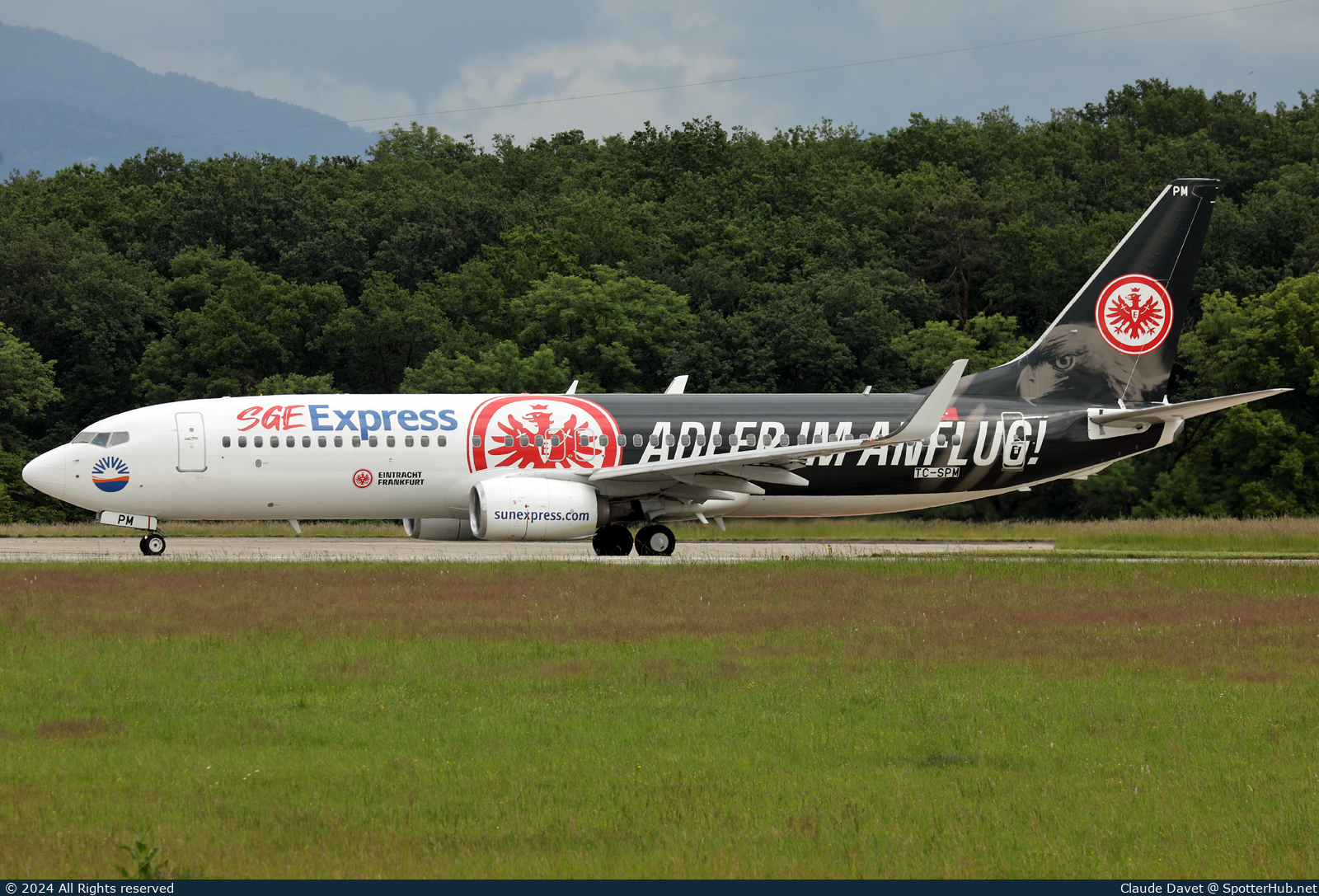 Photo of TC-SPM - Boeing 737-8MA operated by SunExpress