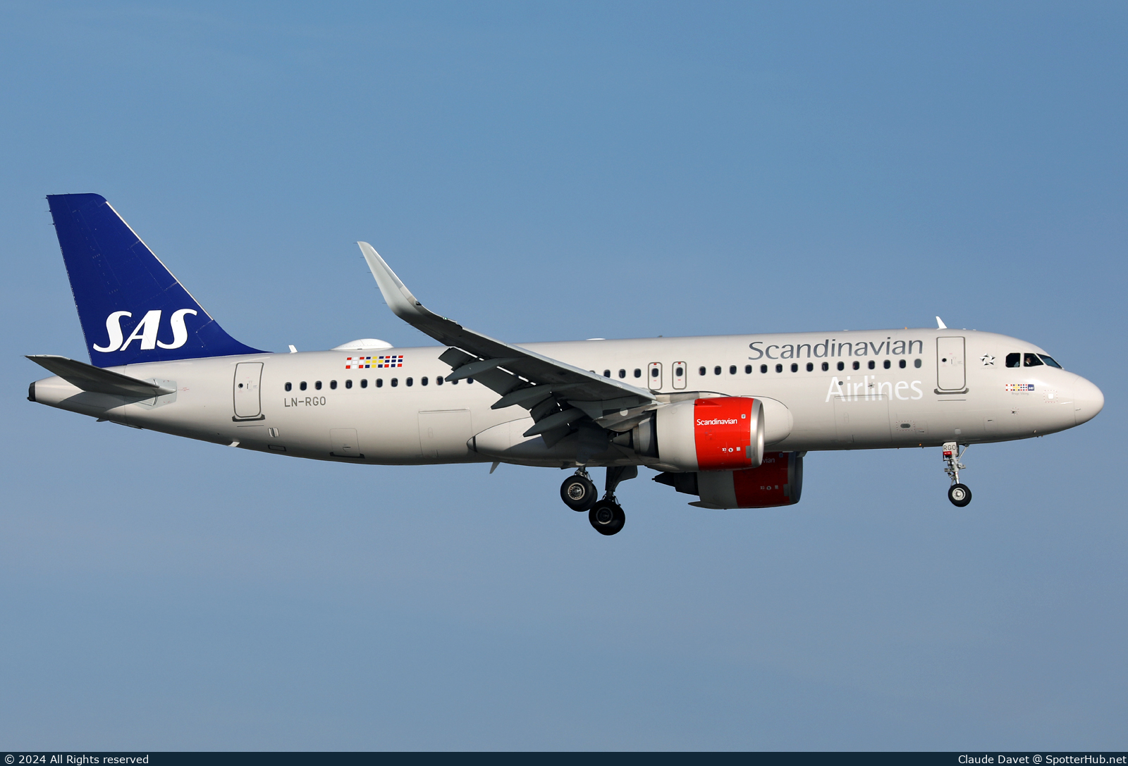 Photo of LN-RGO - Airbus A320-251N operated by SAS Scandinavian Airlines