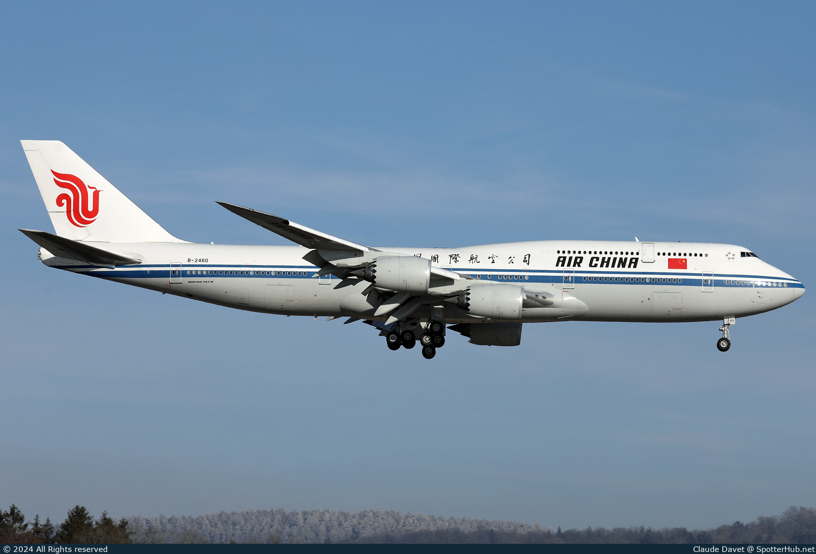 Photo of B-2480 - Boeing 747-89L operated by Air China