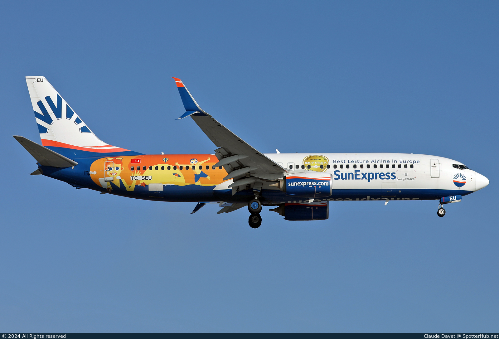 Photo of TC-SEU - Boeing 737-8HC operated by SunExpress