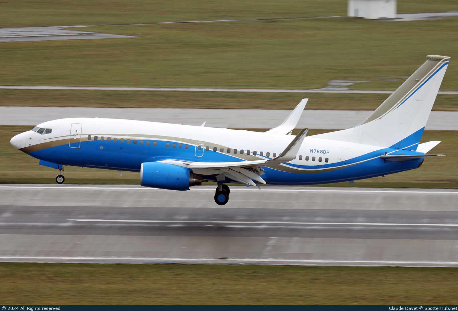 Photo of N788DP - Boeing 737-79U(BBJ) operated by DP World