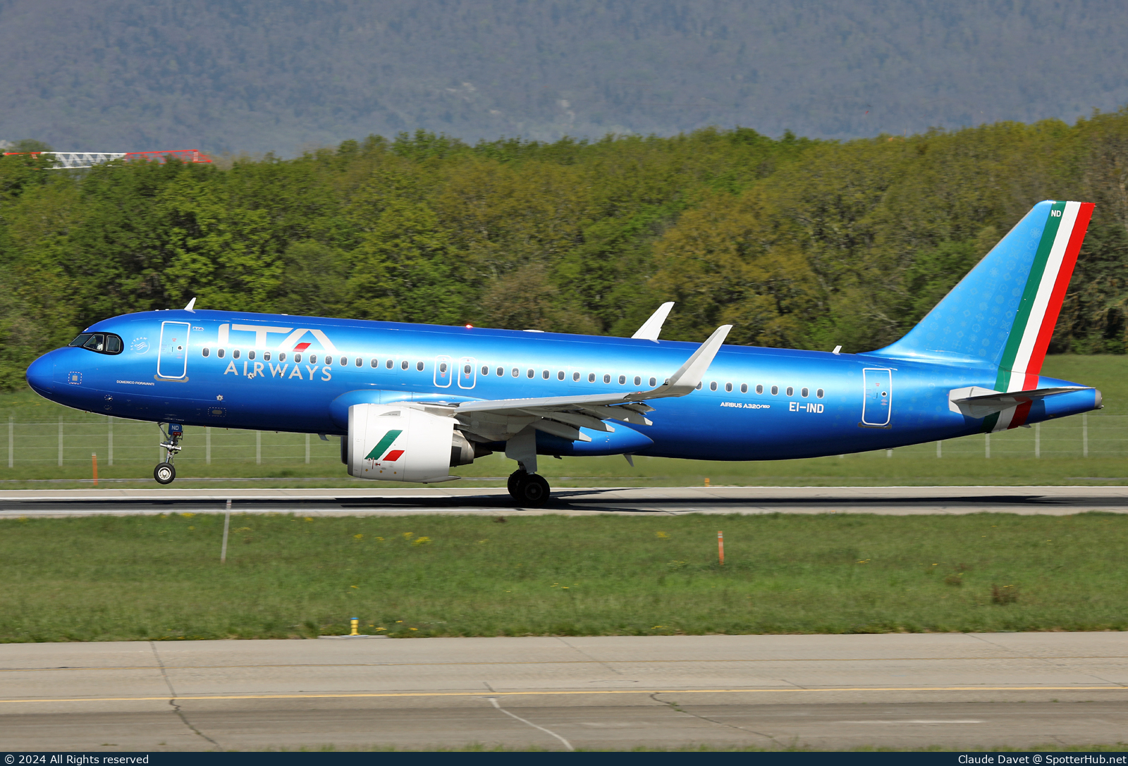 Photo of EI-IND - Airbus A320-272N operated by ITA Airways
