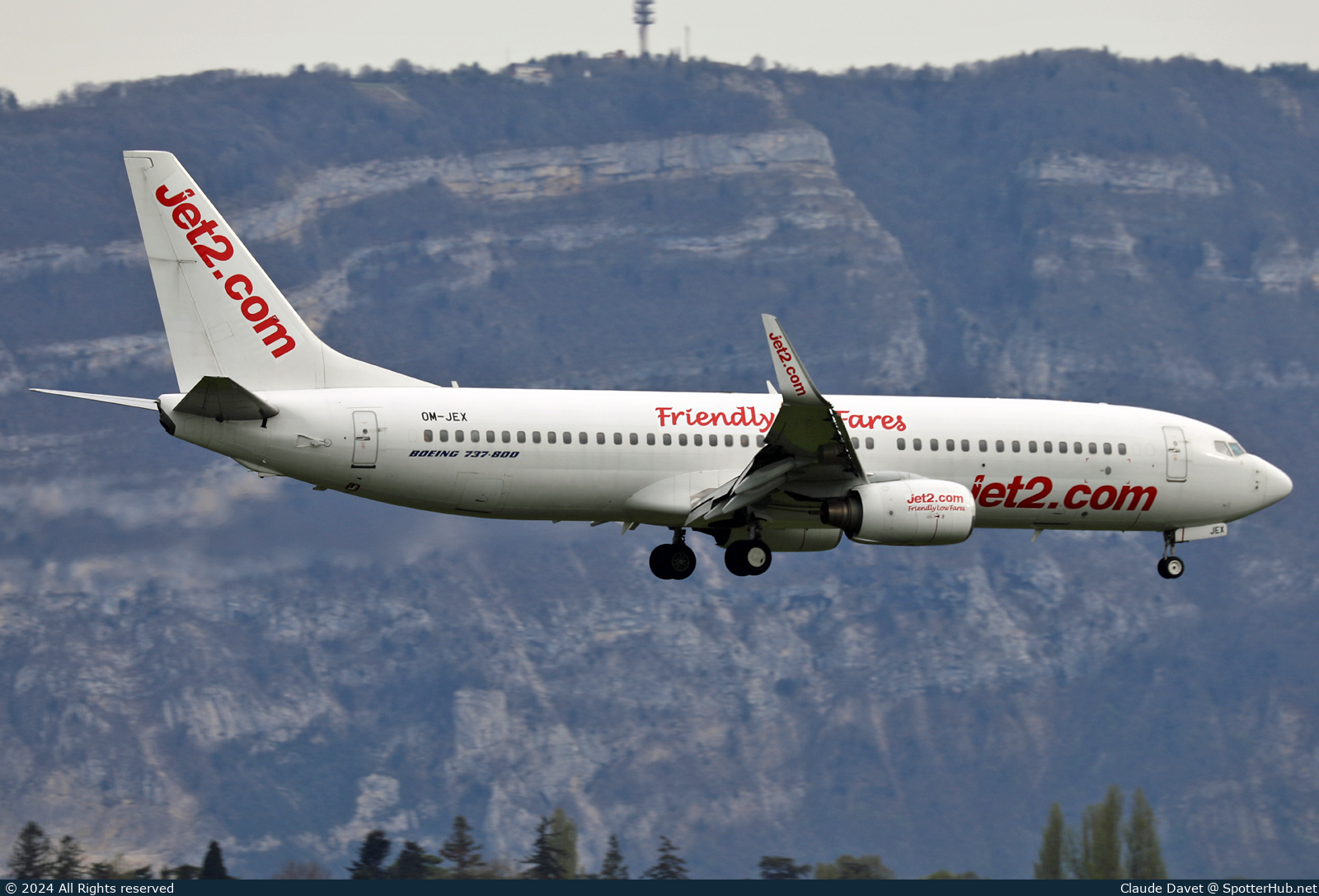 Photo of OM-JEX - Boeing 737-8AS operated by Jet2 (opb AirExplore)