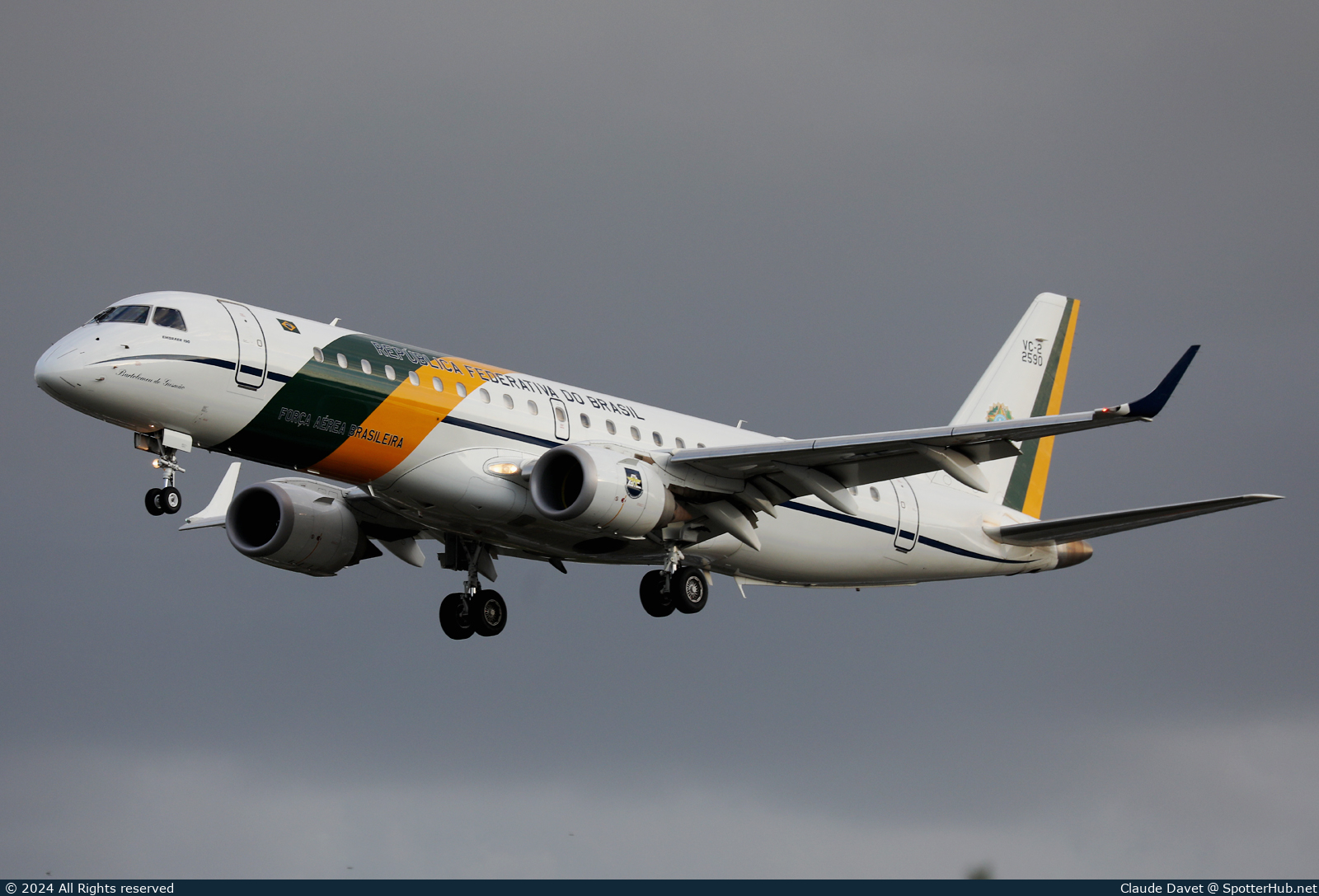 Photo of FAB2590 - Embraer VC-2 operated by Brazilian Air Force