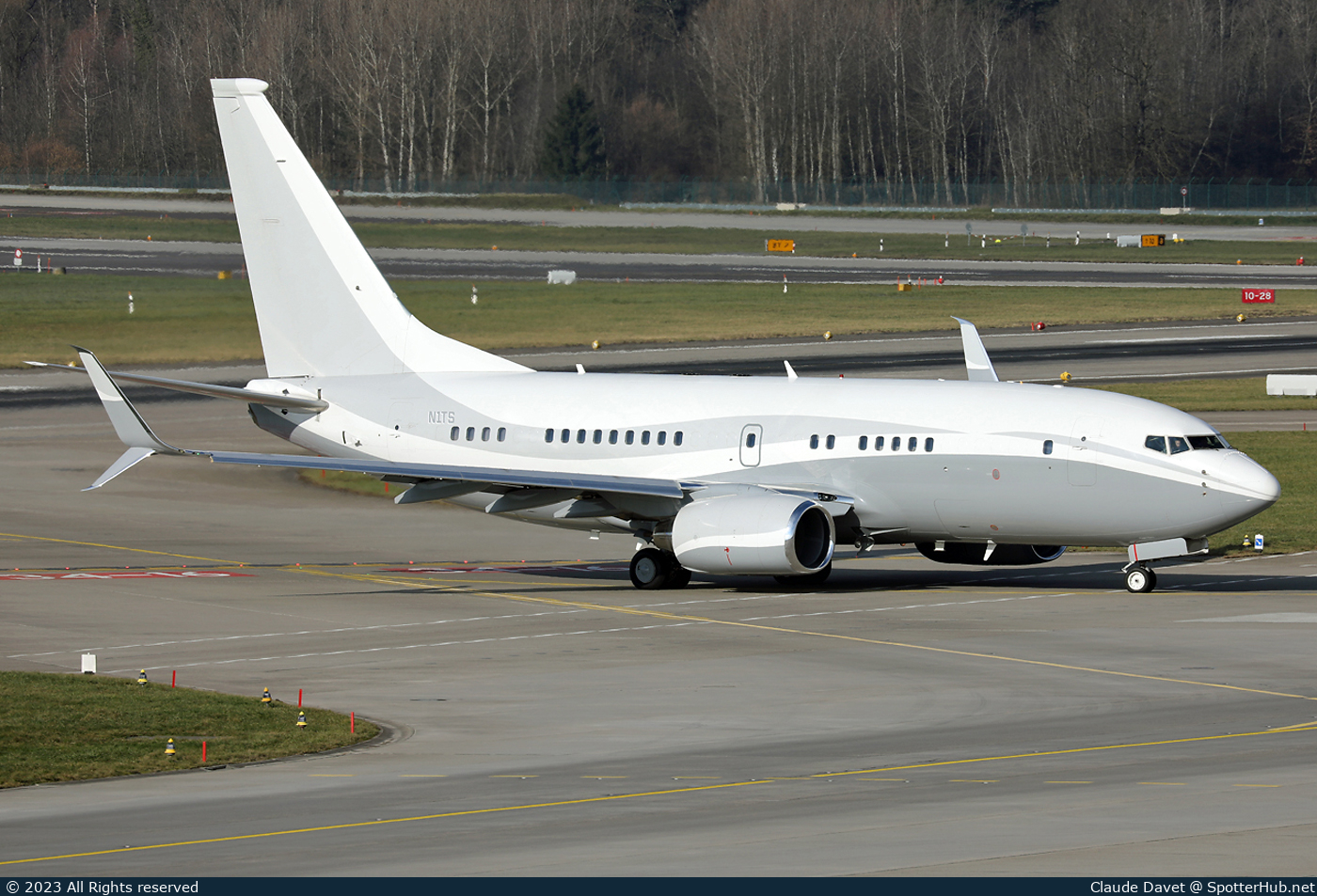 Photo of N1TS - Boeing 737-7JY(BBJ) operated by First Virtual Group