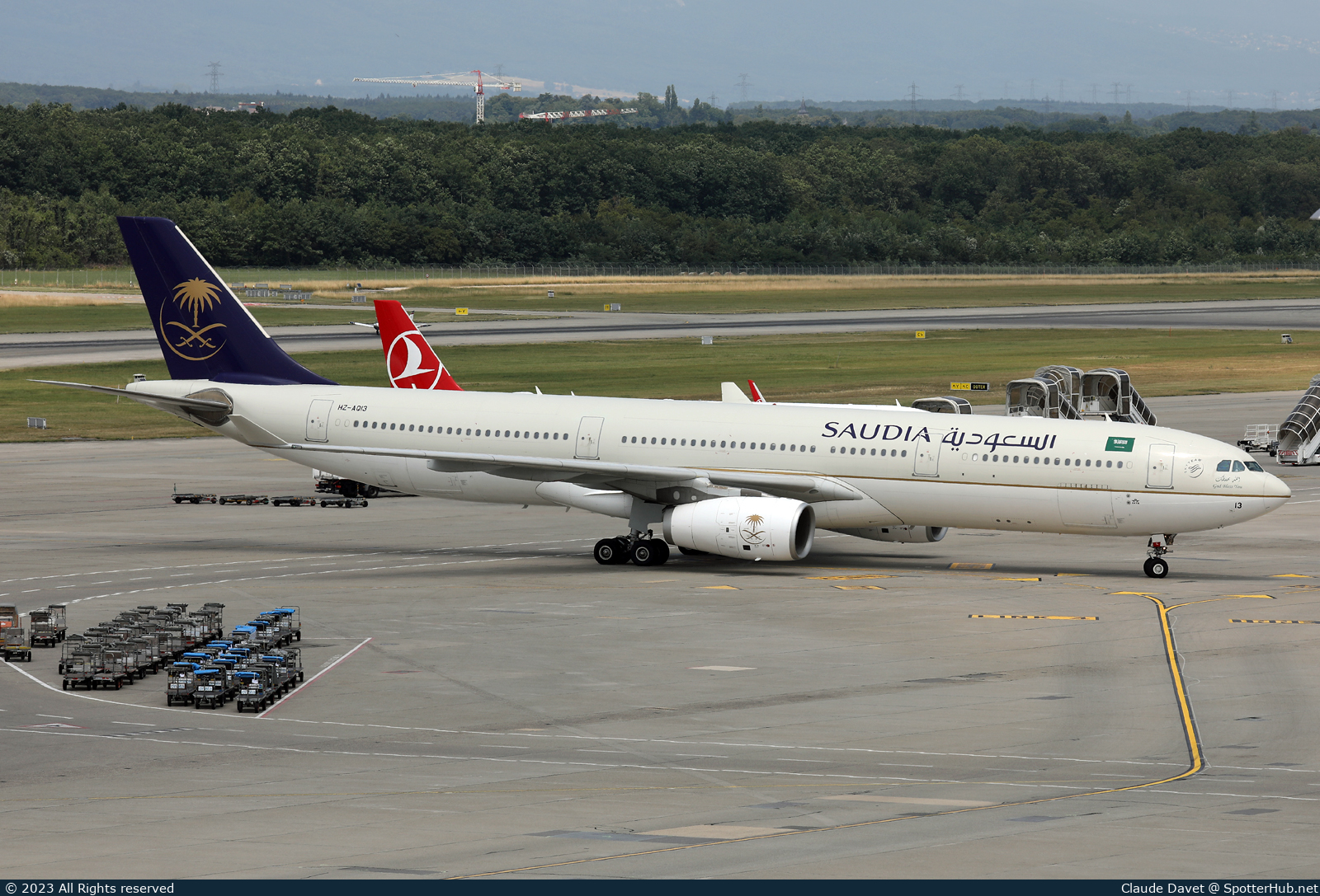 Photo of HZ-AQ13 - Airbus A330-343 operated by Saudia