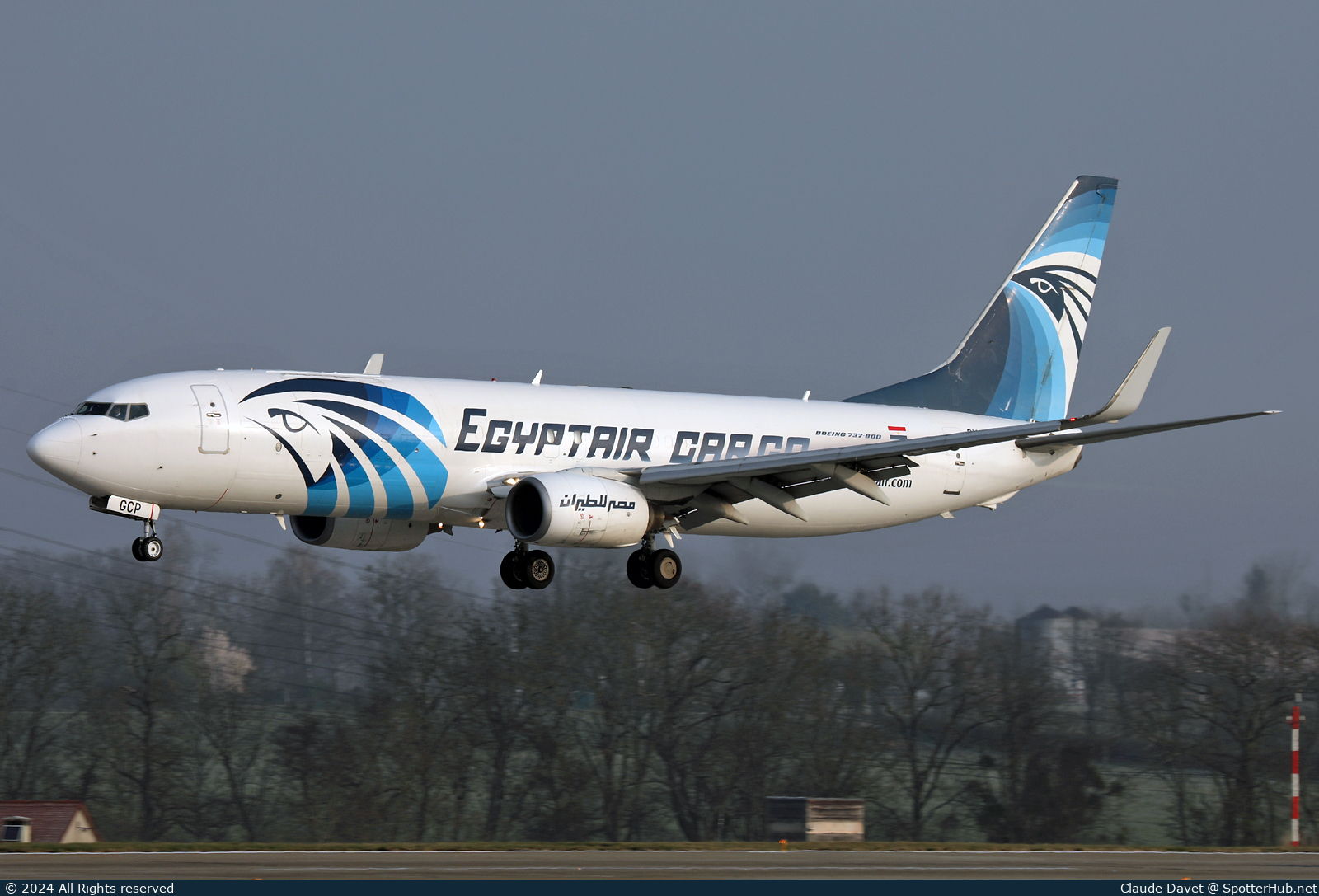 Photo of SU-GCP - Boeing 737-866(SF) operated by Egyptair Cargo