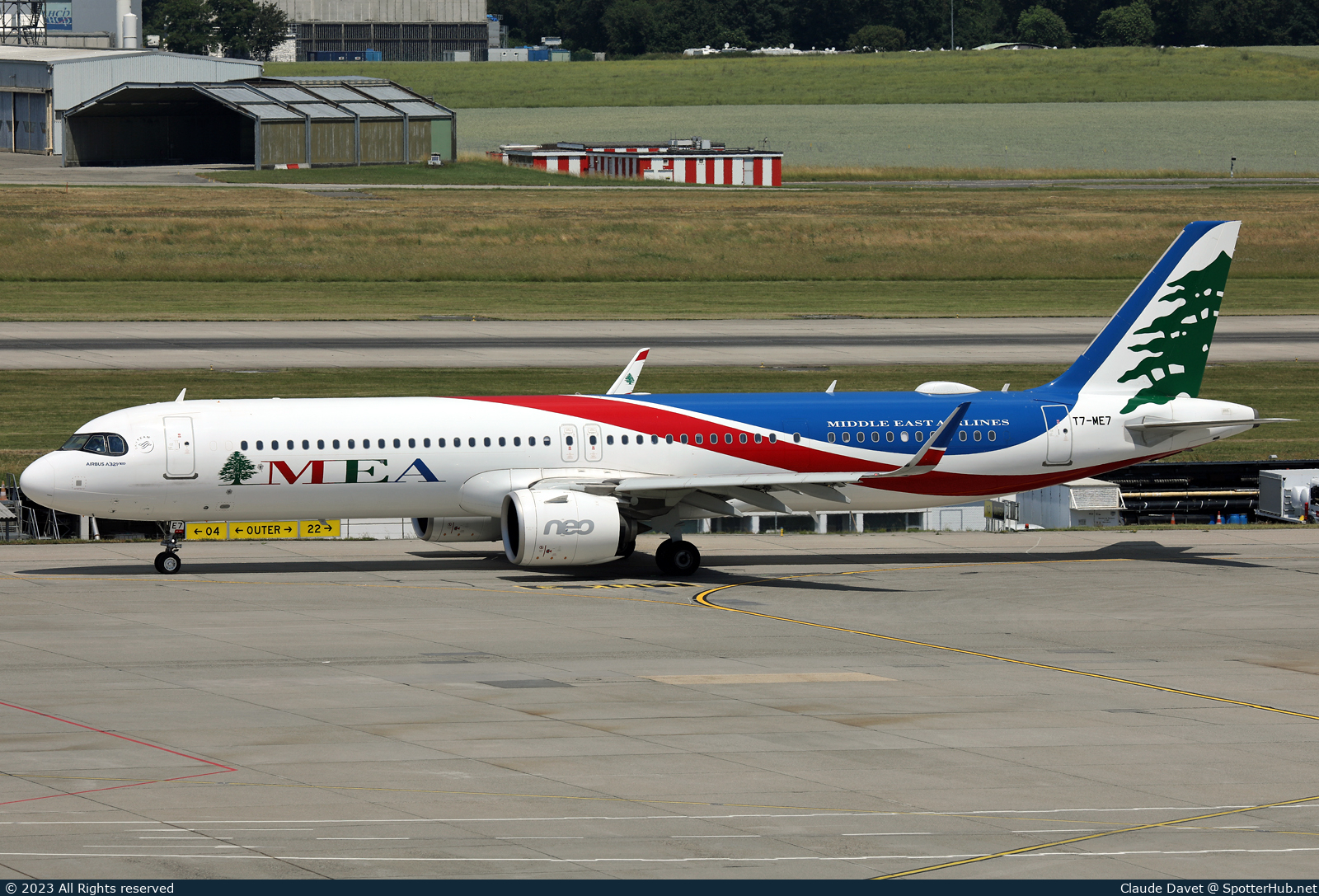 Photo of T7-ME7 - Airbus A321-271NX operated by MEA Middle East Airlines