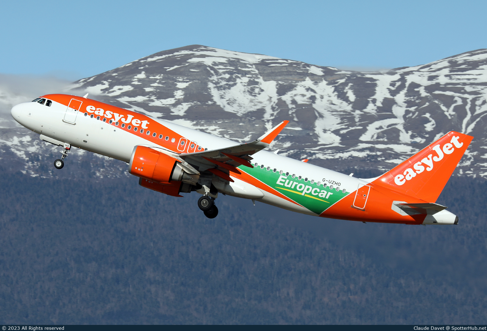 Photo of G-UZHO - Airbus A320-251N operated by easyJet