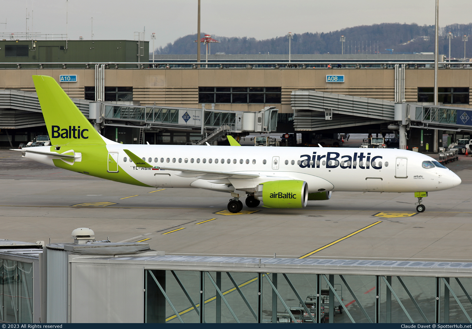 Photo of YL-ABM - Airbus A220-300 operated by airBaltic