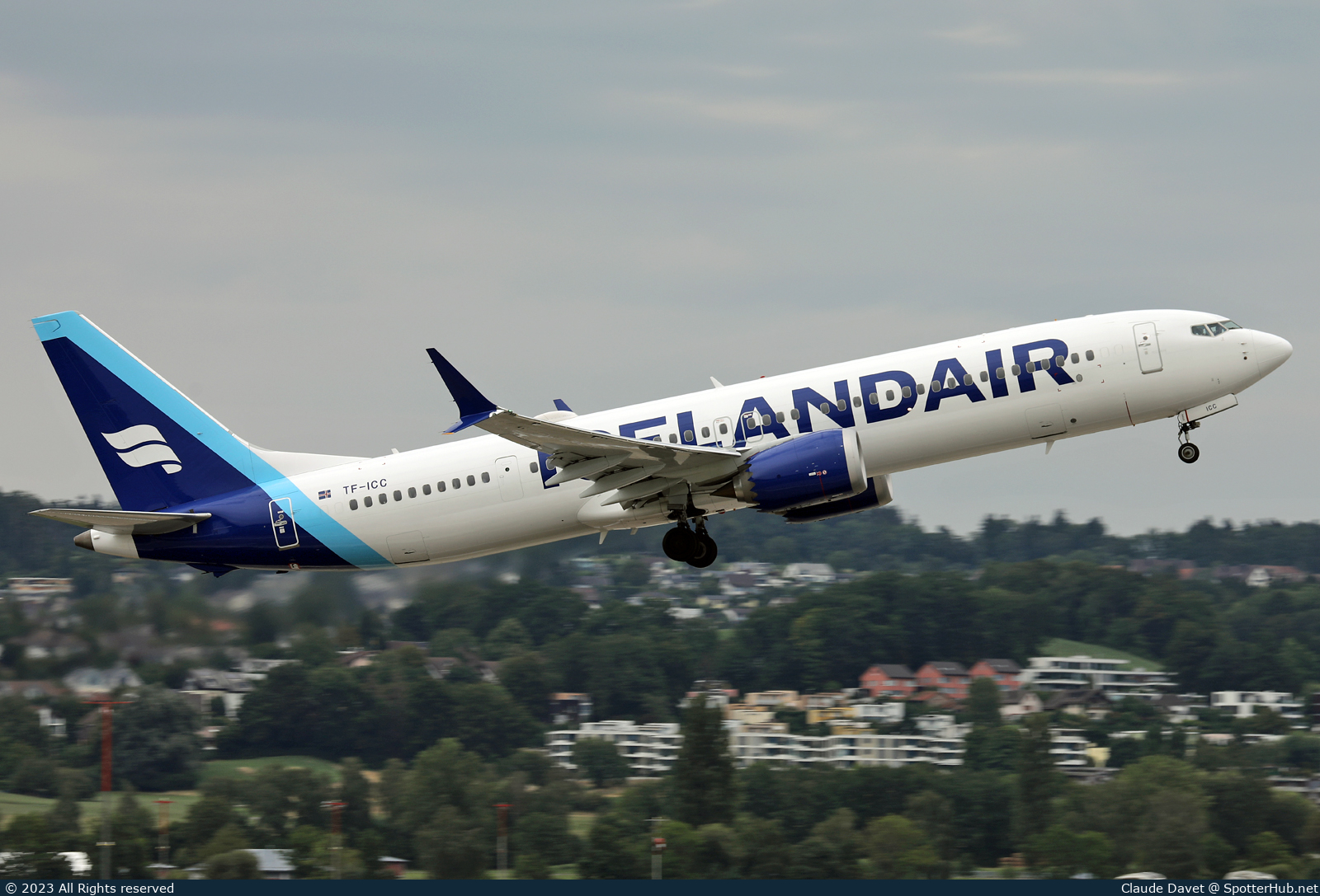 Photo of TF-ICC - Boeing 737 MAX 9 operated by Icelandair