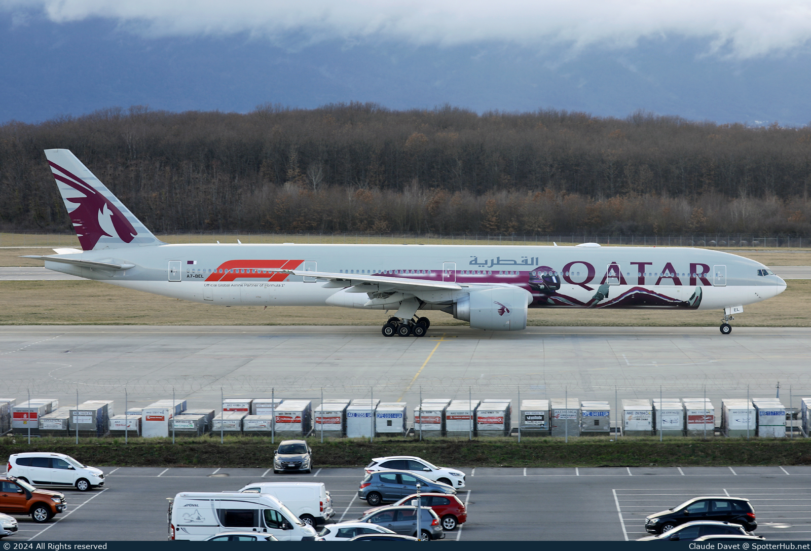 Photo of A7-BEL - Boeing 777-3DZ(ER) operated by Qatar Airways