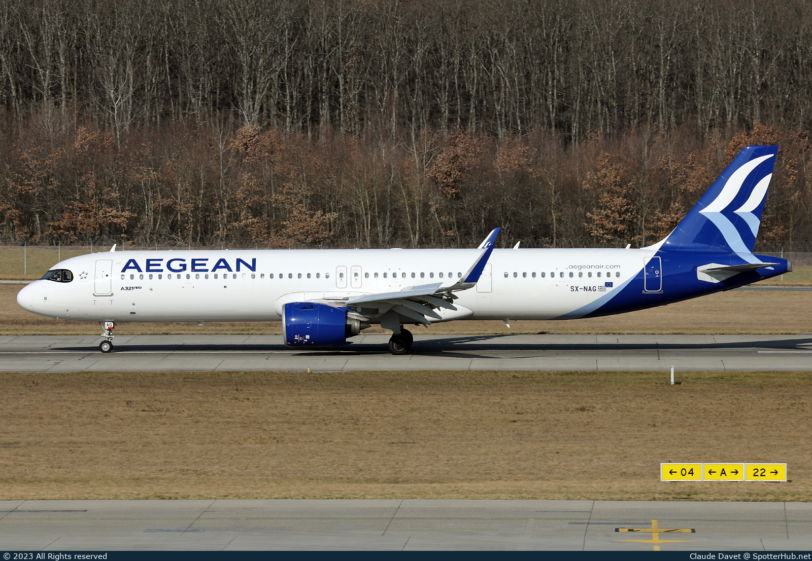 Photo of SX-NAG - Airbus A321-271NX operated by Aegean Airlines