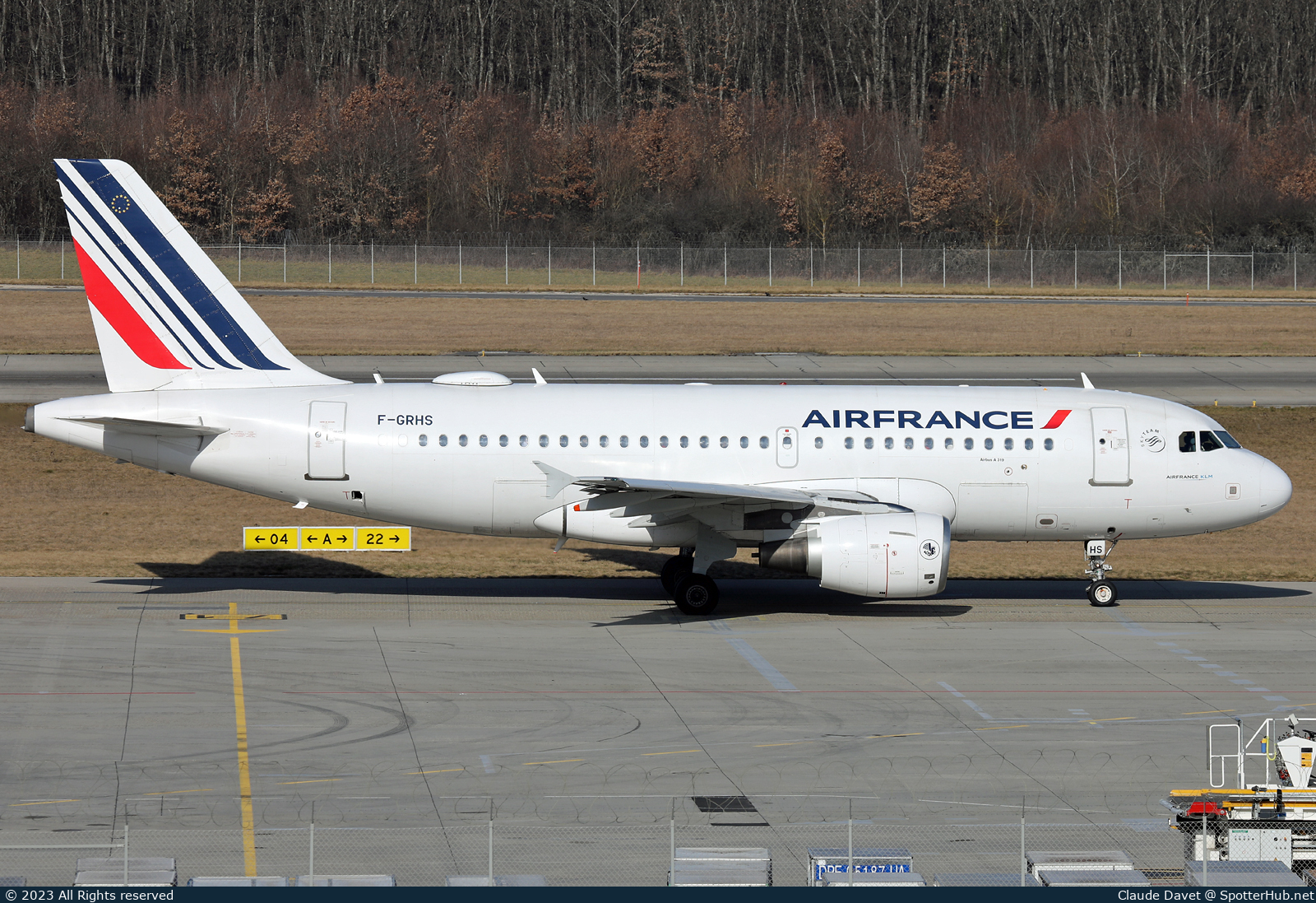 Photo of F-GRHS - Airbus A319-111 operated by Air France