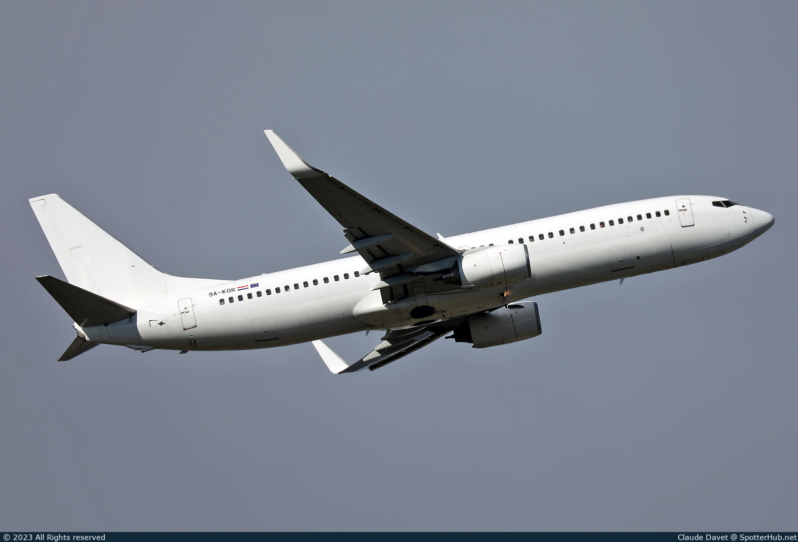 Photo of 9A-KOR - Boeing 737-8GJ operated by ETF Airways
