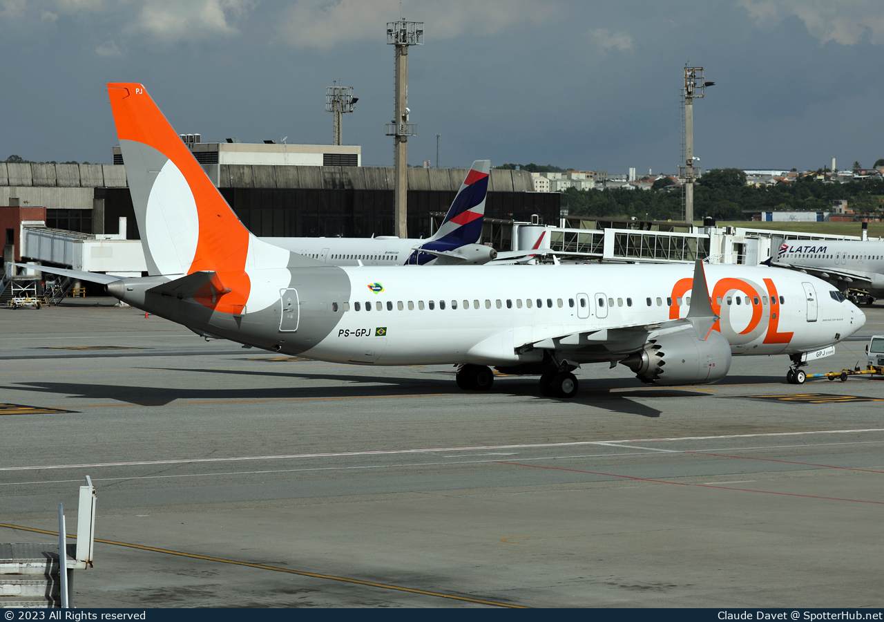 Photo of PS-GPJ - Boeing 737 MAX 8 operated by GOL Linhas Aéreas