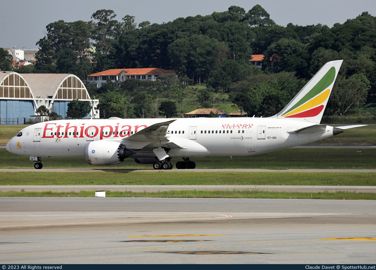 Photo of ET-ASI - Boeing 787-8 Dreamliner operated by Ethiopian Airlines