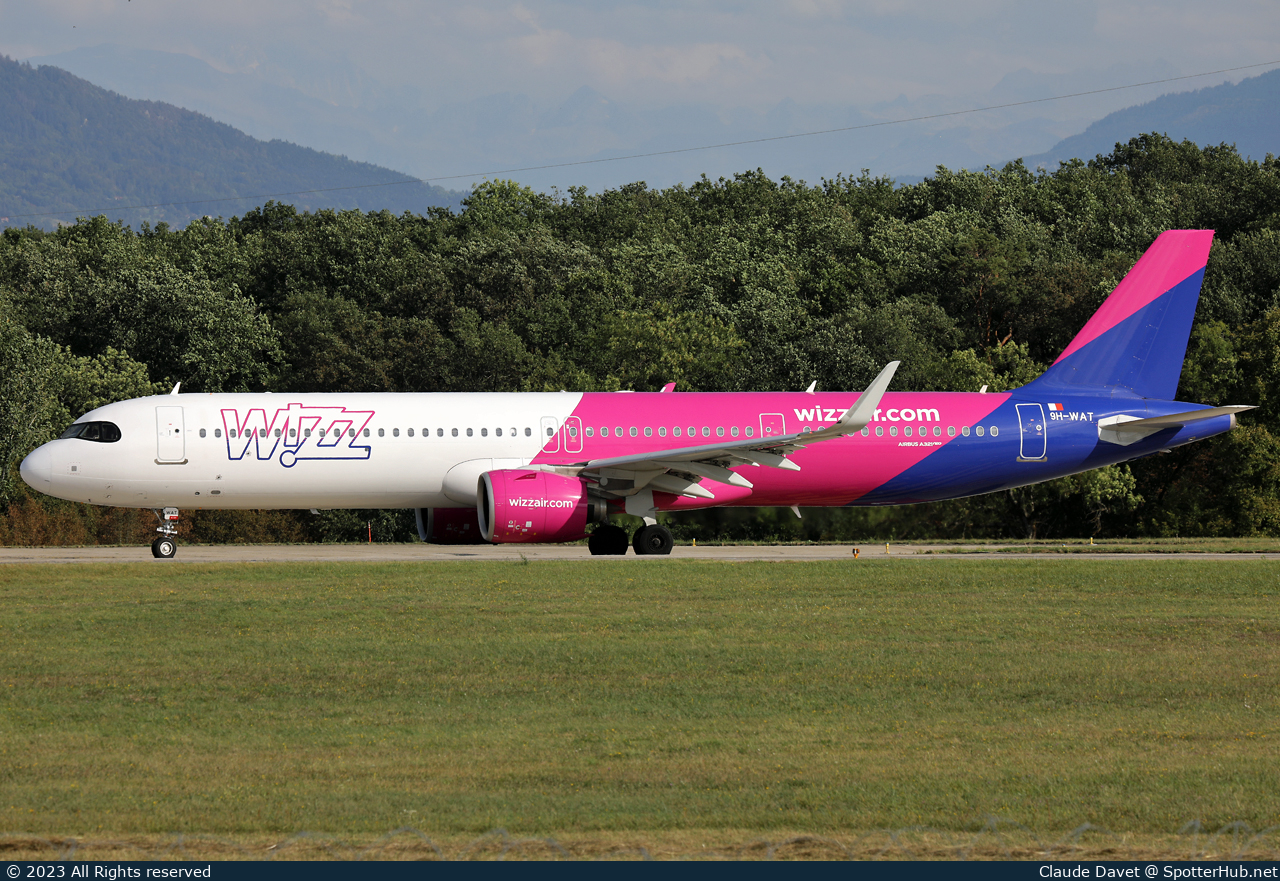 Photo of 9H-WAT - Airbus A321-271NX operated by Wizz Air Malta