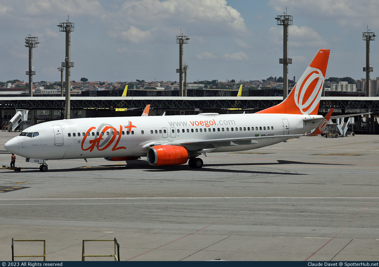 Photo of PR-GUA - Boeing 737-8EH operated by GOL Linhas Aéreas
