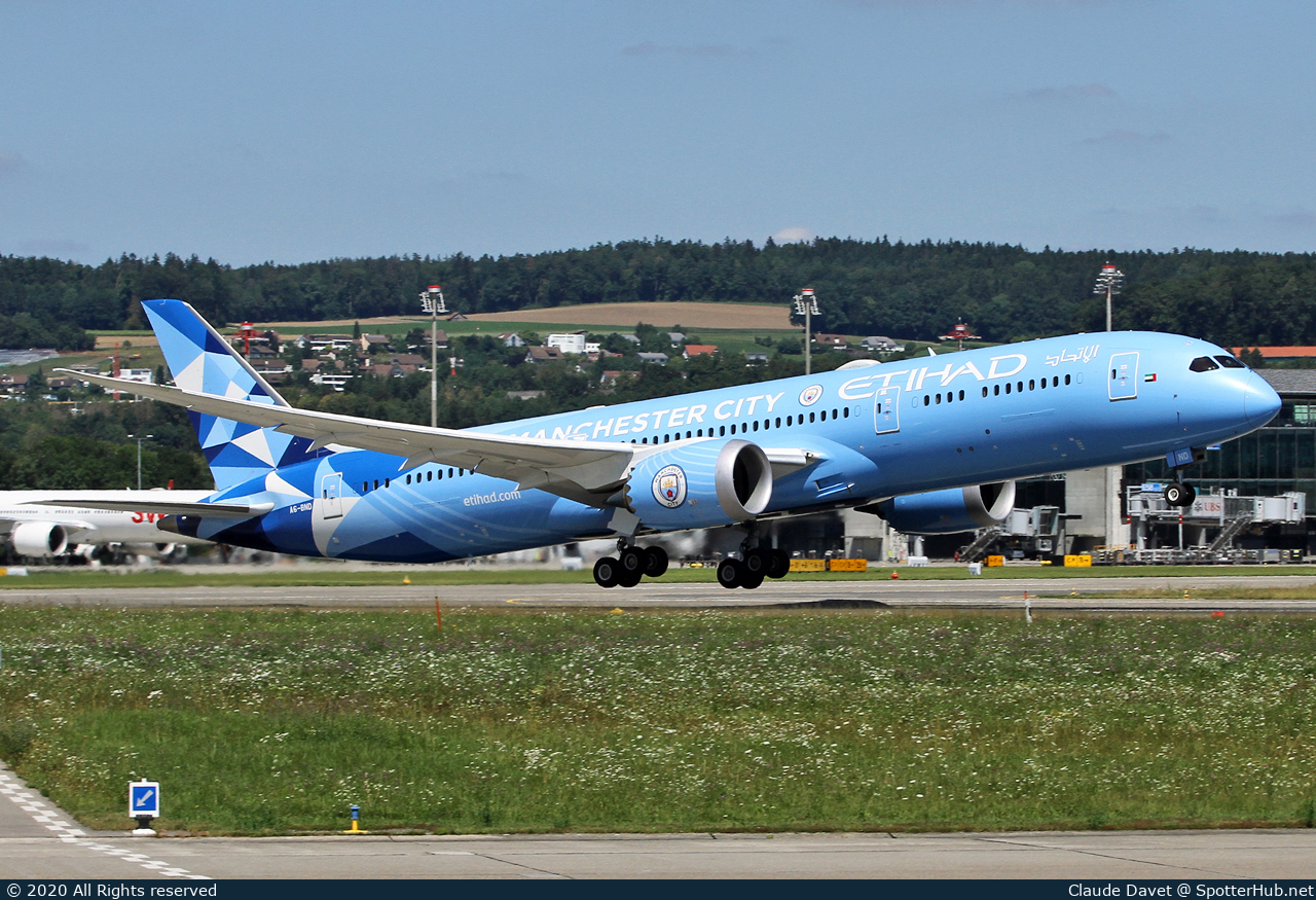 Photo of A6-BND - Boeing 787-9 Dreamliner operated by Etihad Airways